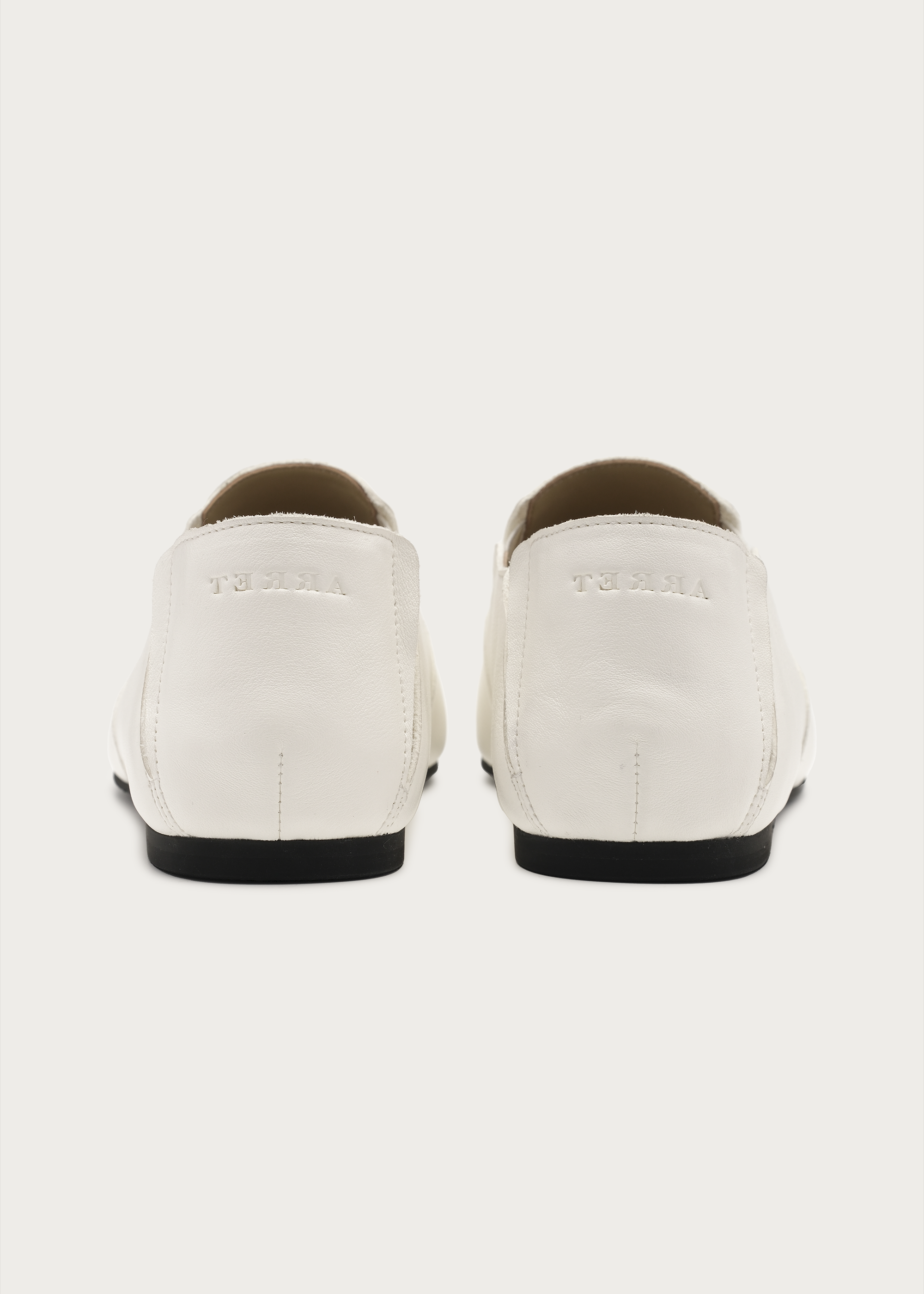 Nomad Slip-On Leather Loafers White