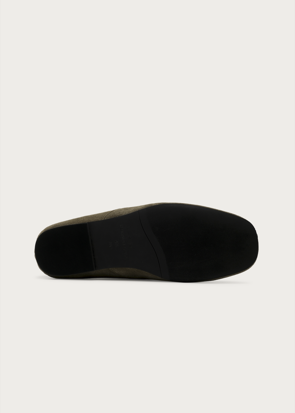 Moss Slip-On Suede Loafers Green