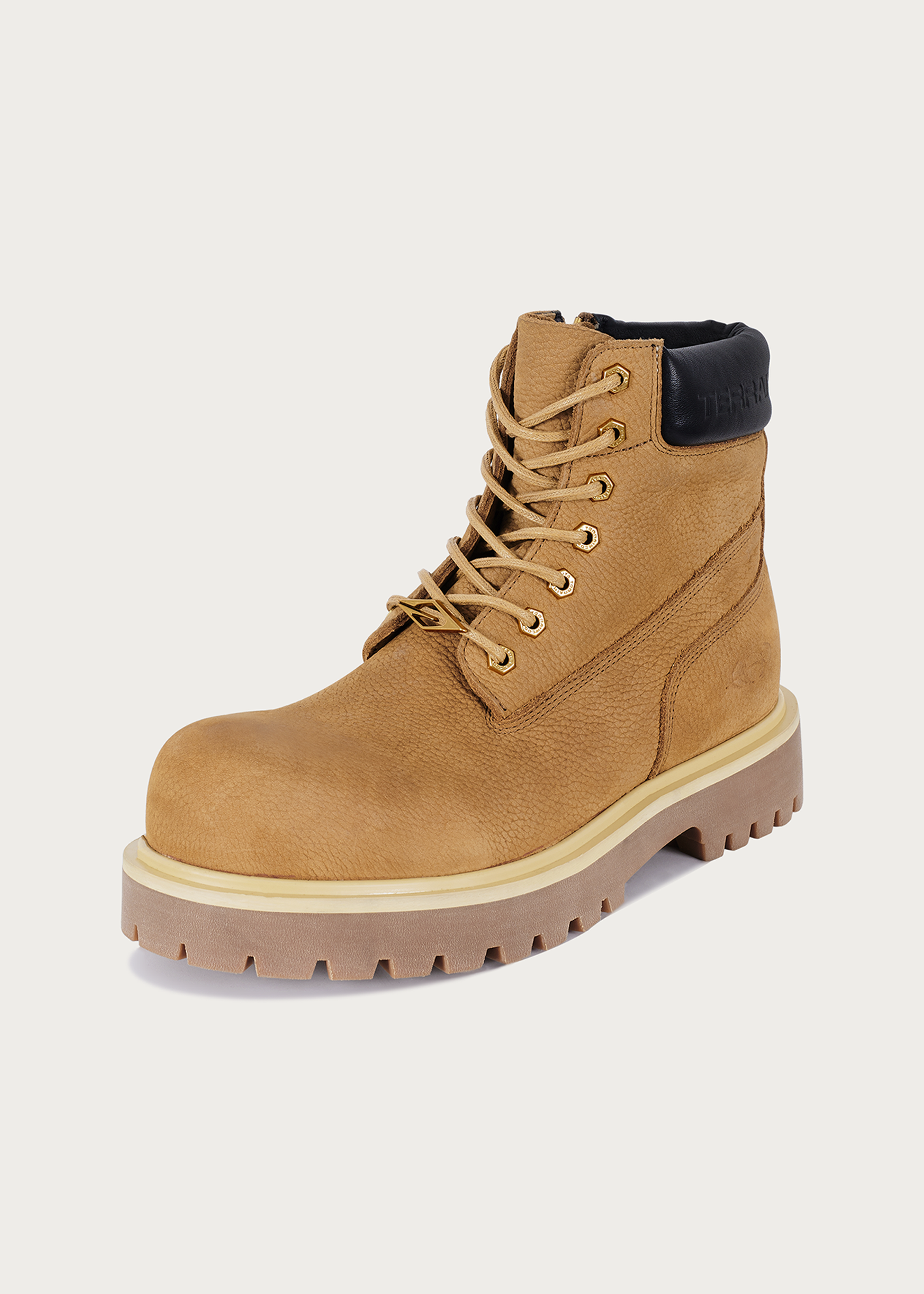 Workwear Cowhide boots Khaki