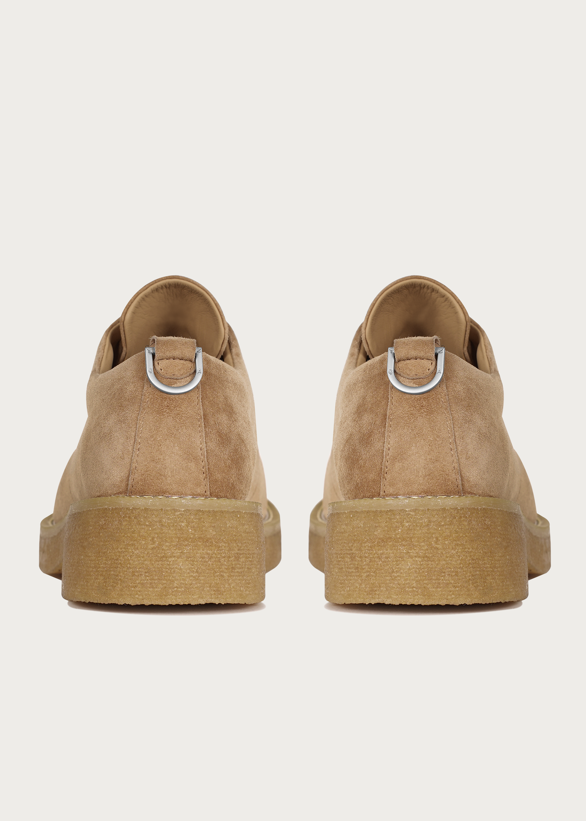 Derby shoes Sheepskin Khaki