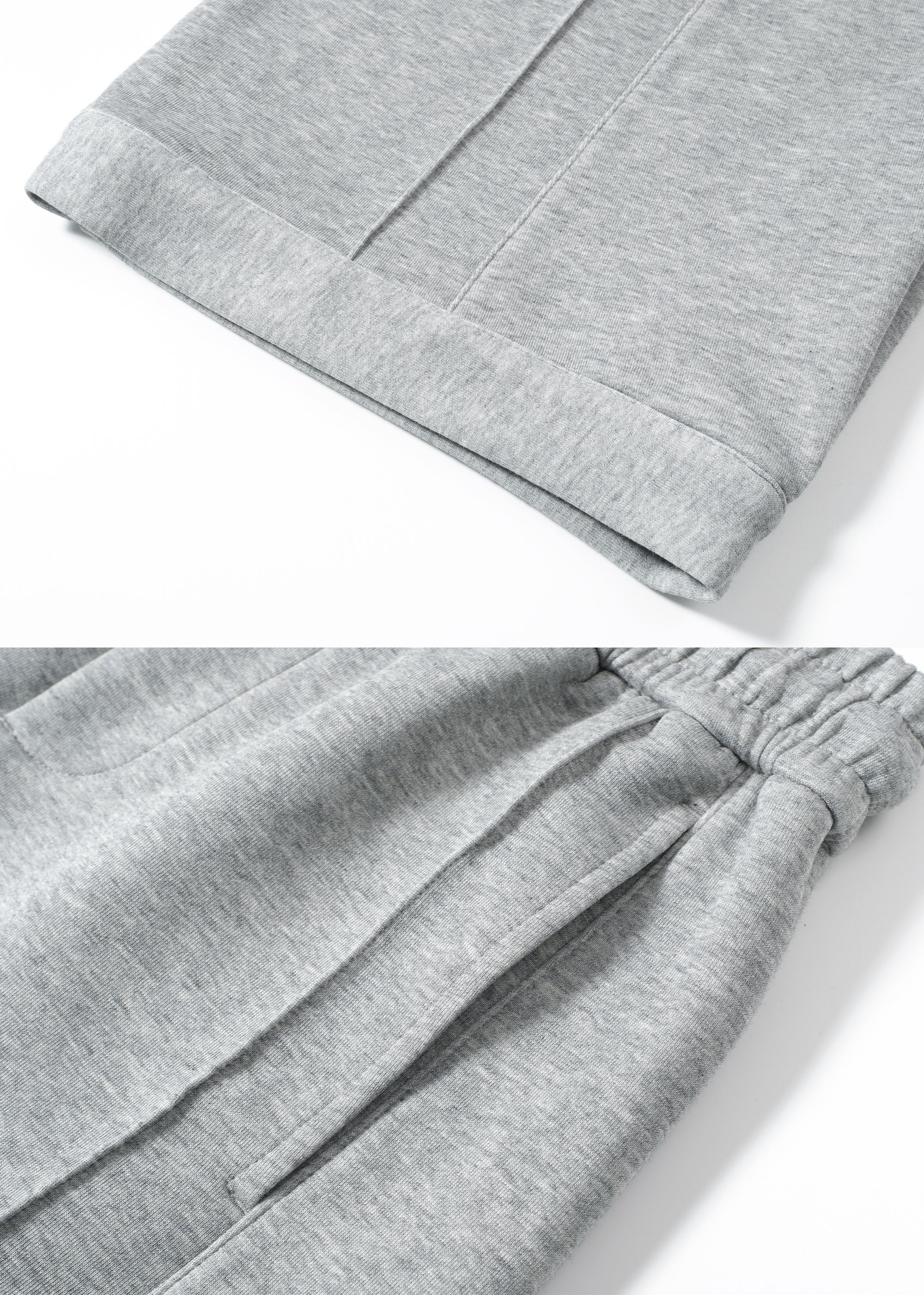 3D-Cut Casual Sweatpants Grey