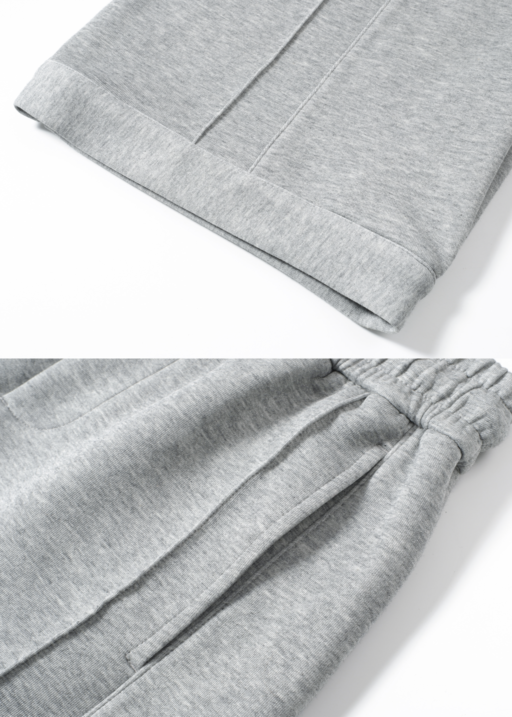 3D-Cut Casual Sweatpants Grey