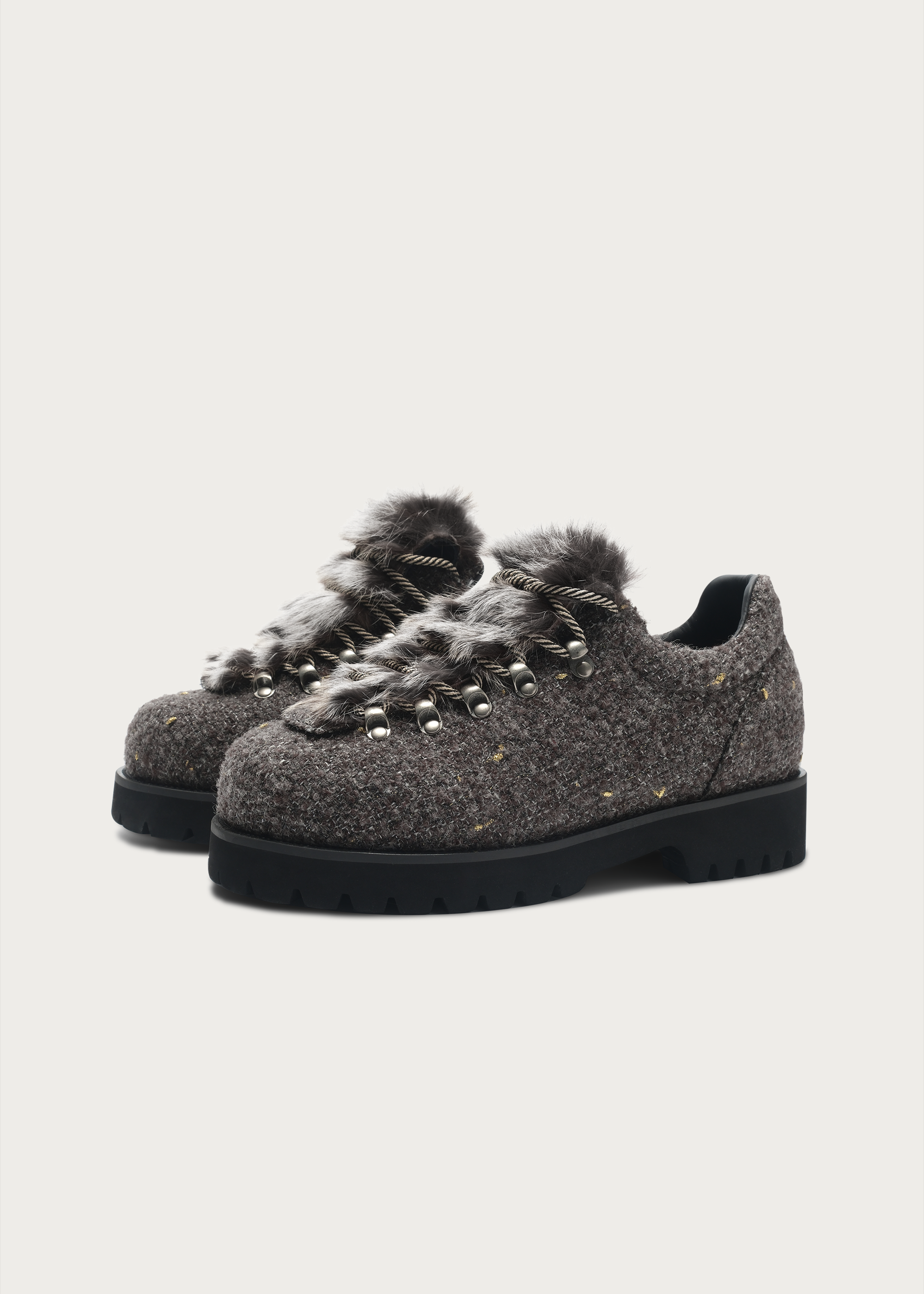 Rover Outdoor-Inspired Wool Sneakers Gray