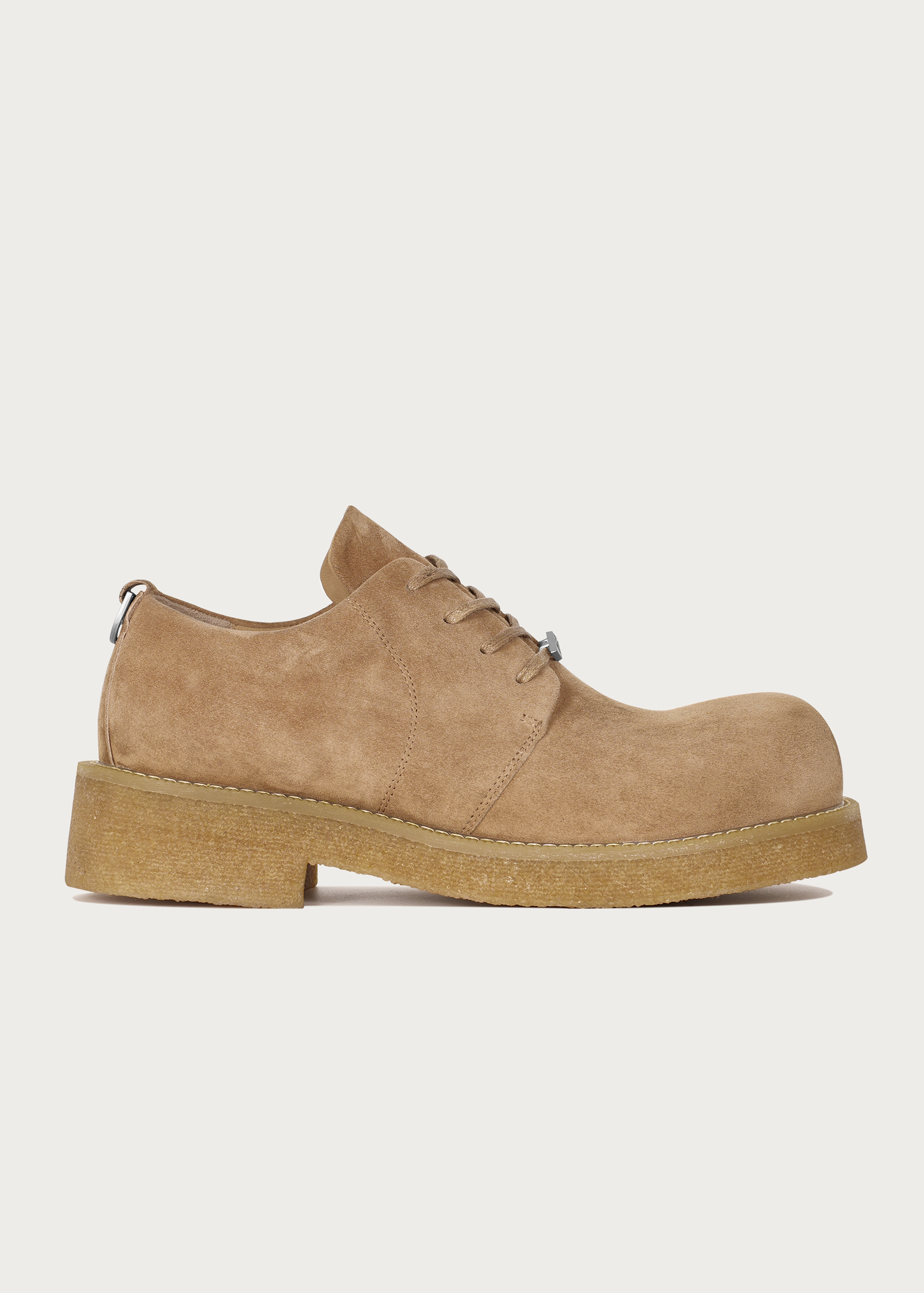 Derby shoes Sheepskin Khaki