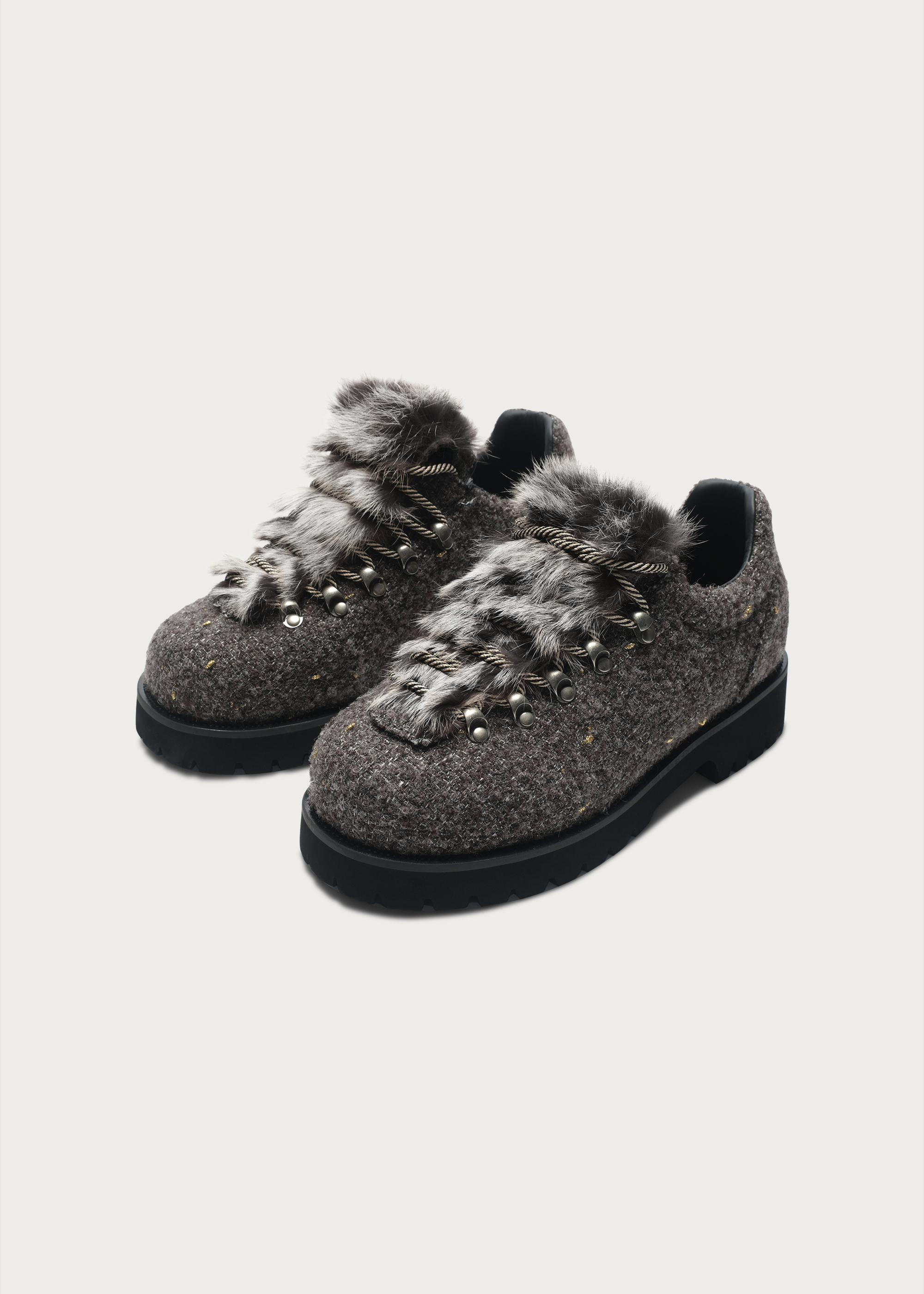Rover Outdoor-Inspired Wool Sneakers Gray