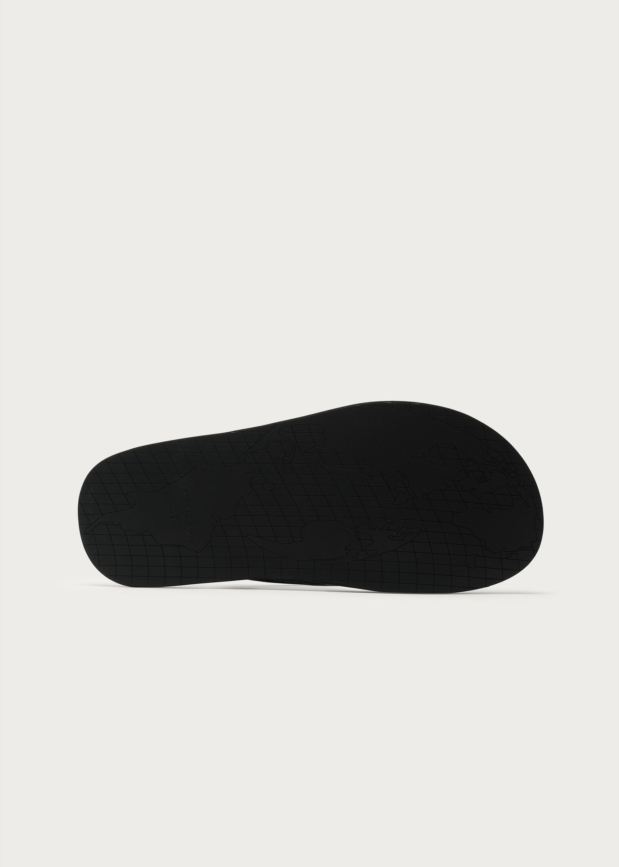 TerraHome Suede Flip-Flops Black