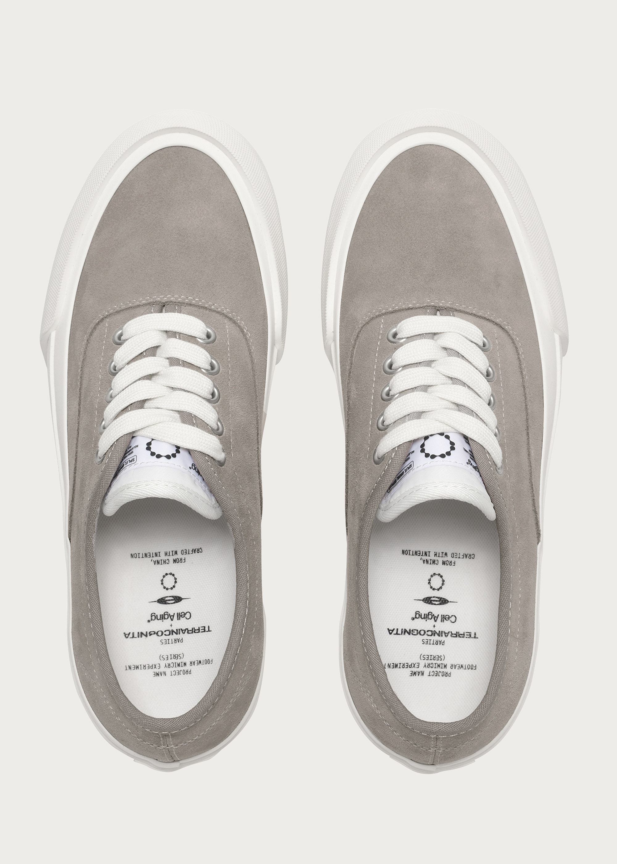 "TC-ollie-1"skate shoes Light-gray