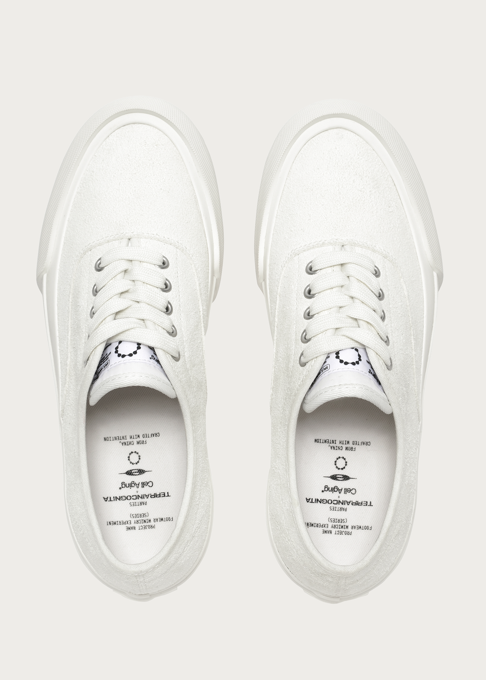 "TC-ollie-1"skate shoes White