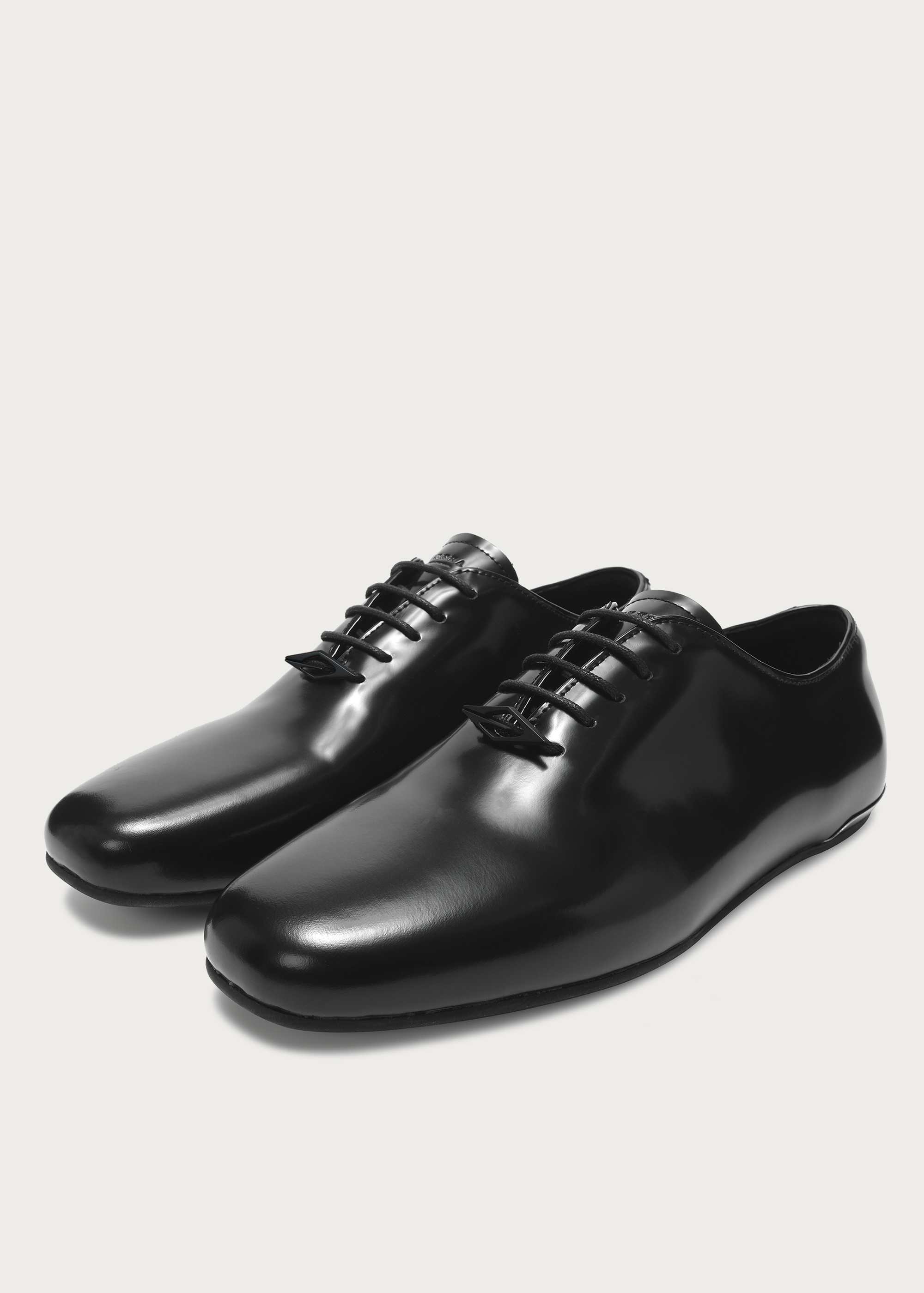 Leather shoes Thin-soled Black