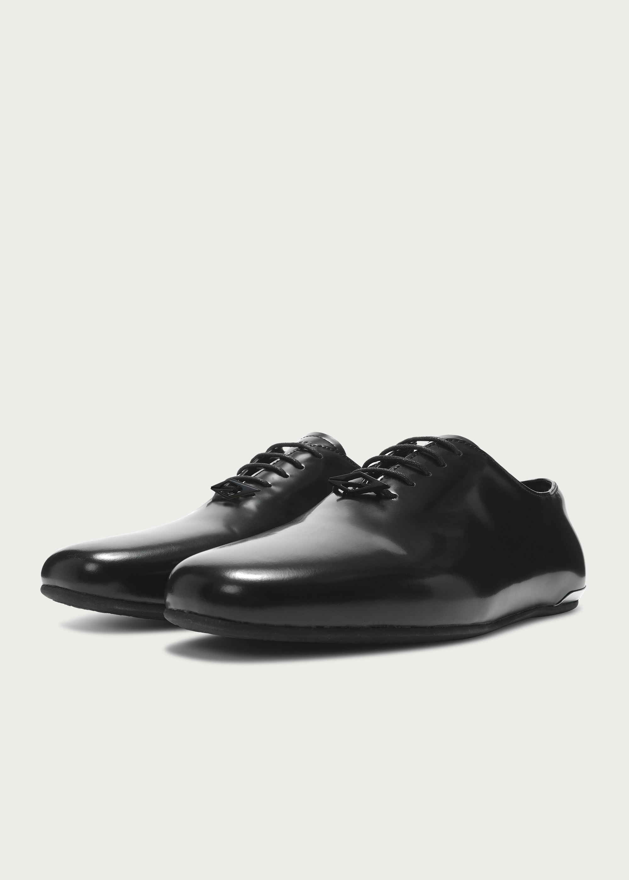 Leather shoes Thin-soled Black