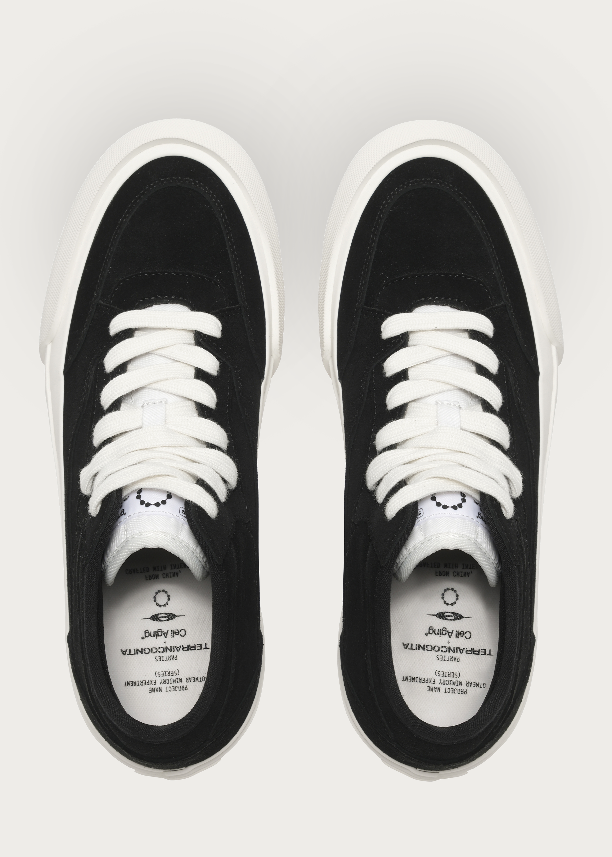 "TC-ollie-2"skate shoes Mid-top Black