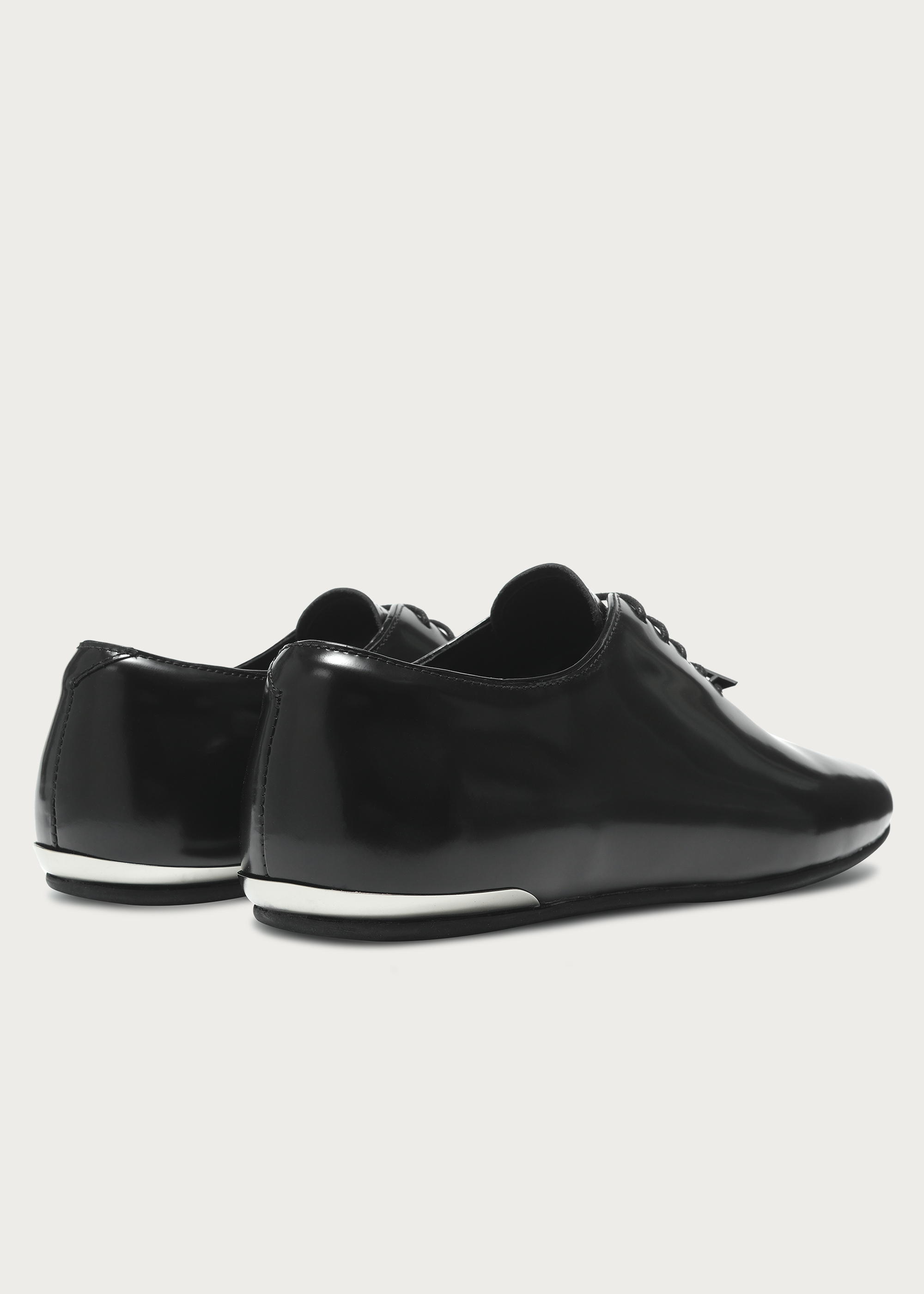 Leather shoes Thin-soled Black