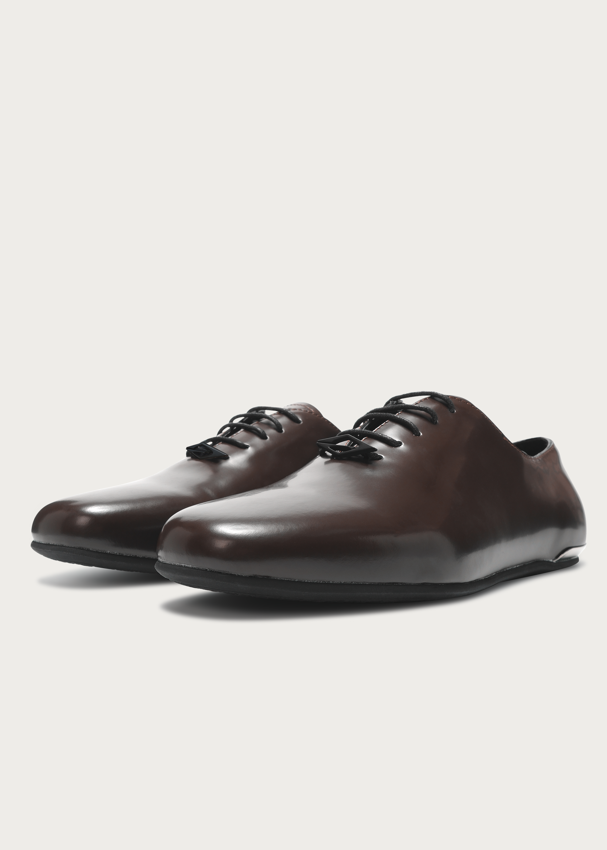 Leather shoes Thin-soled Brown