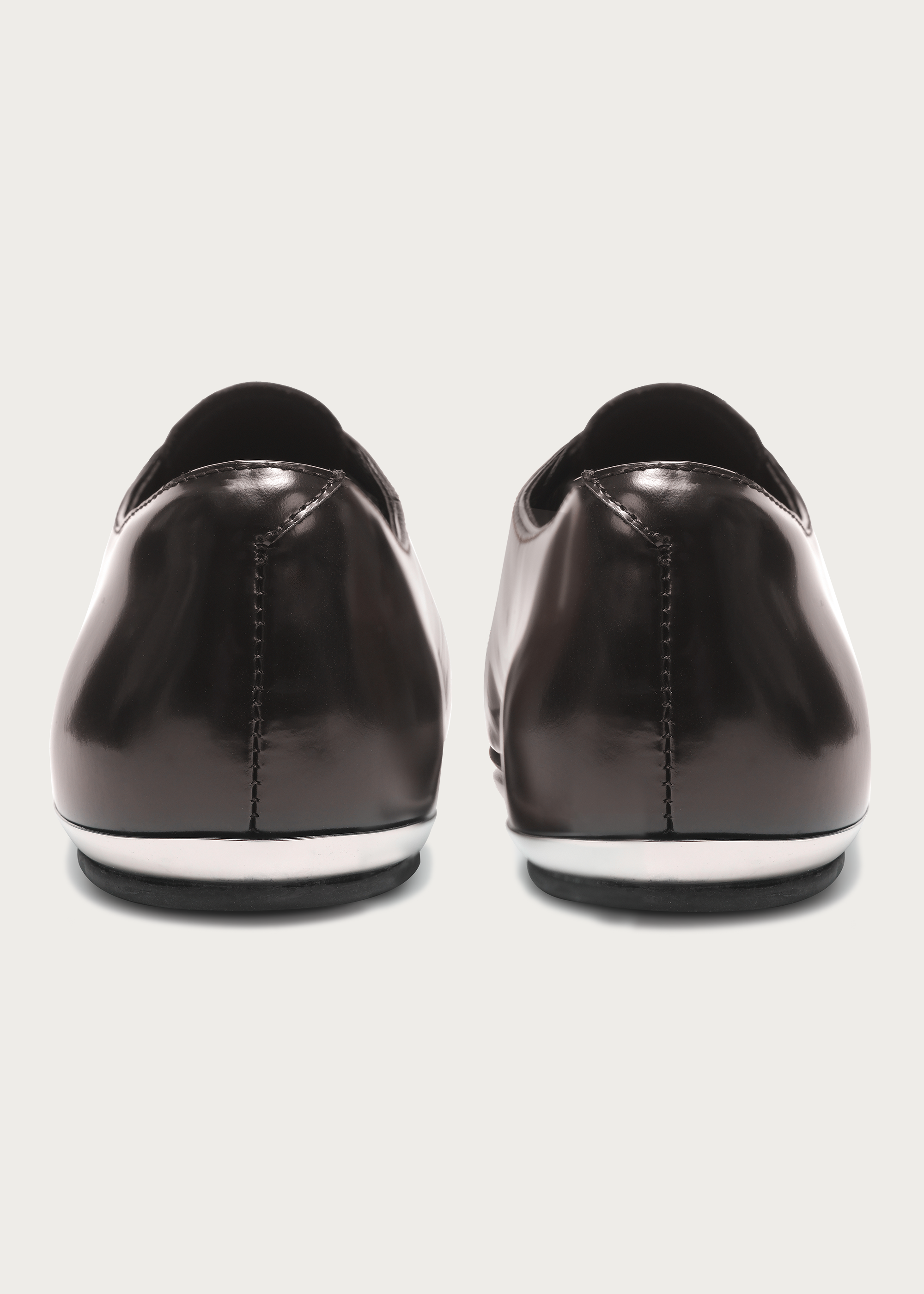 Leather shoes Thin-soled Brown