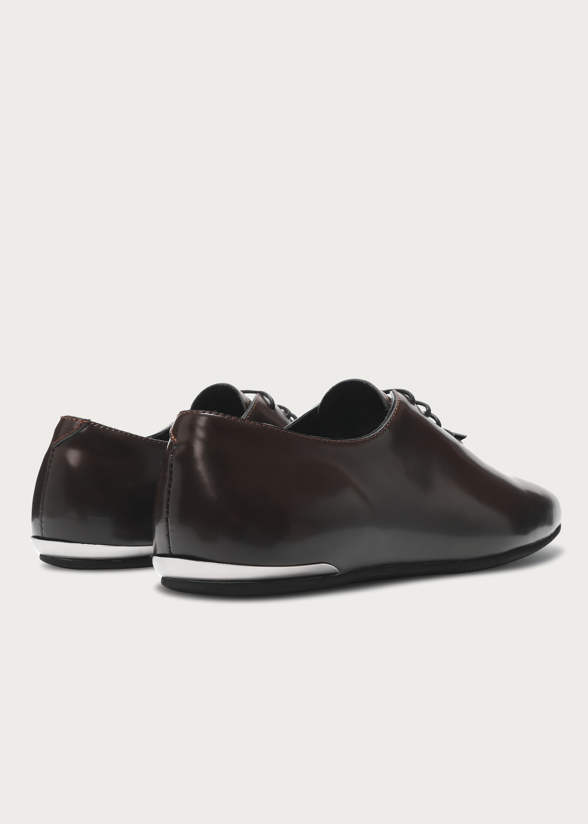 Leather shoes Thin-soled Brown