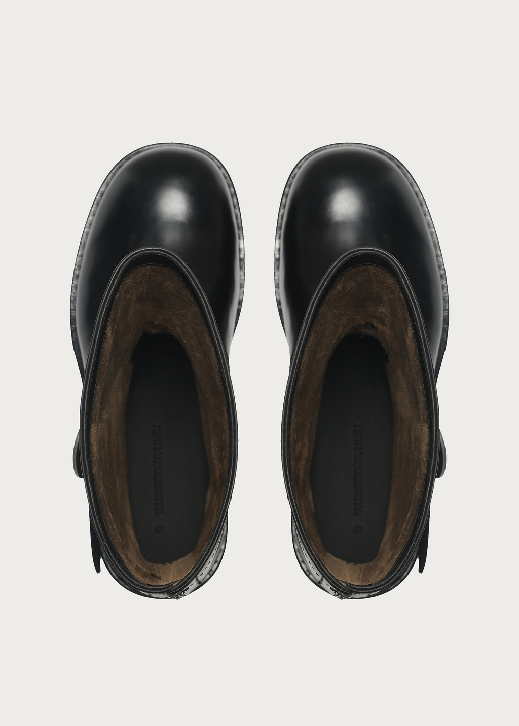 Leather Mid-Calf Boots