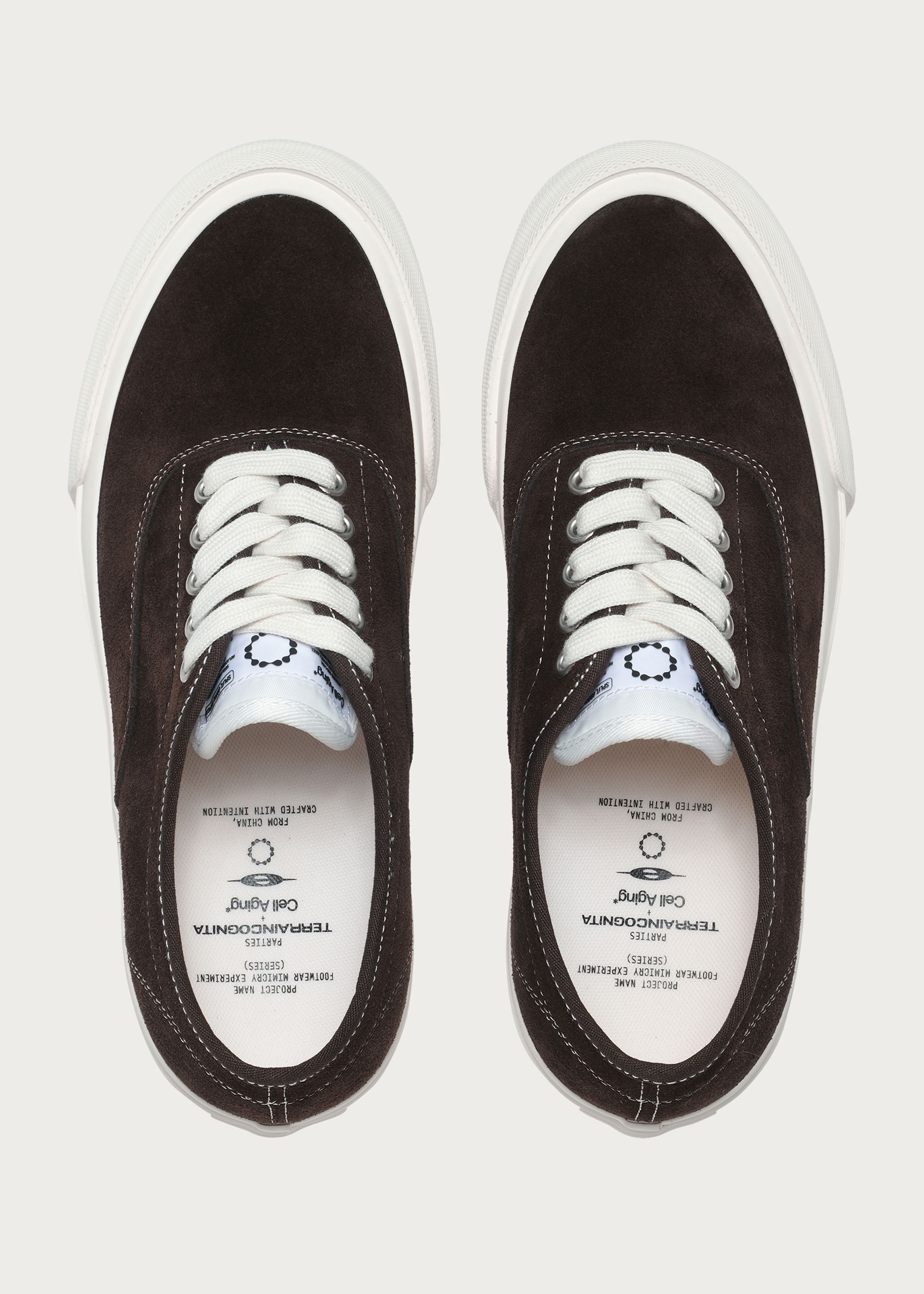 "TC-ollie-1"skate shoes Dark-brown