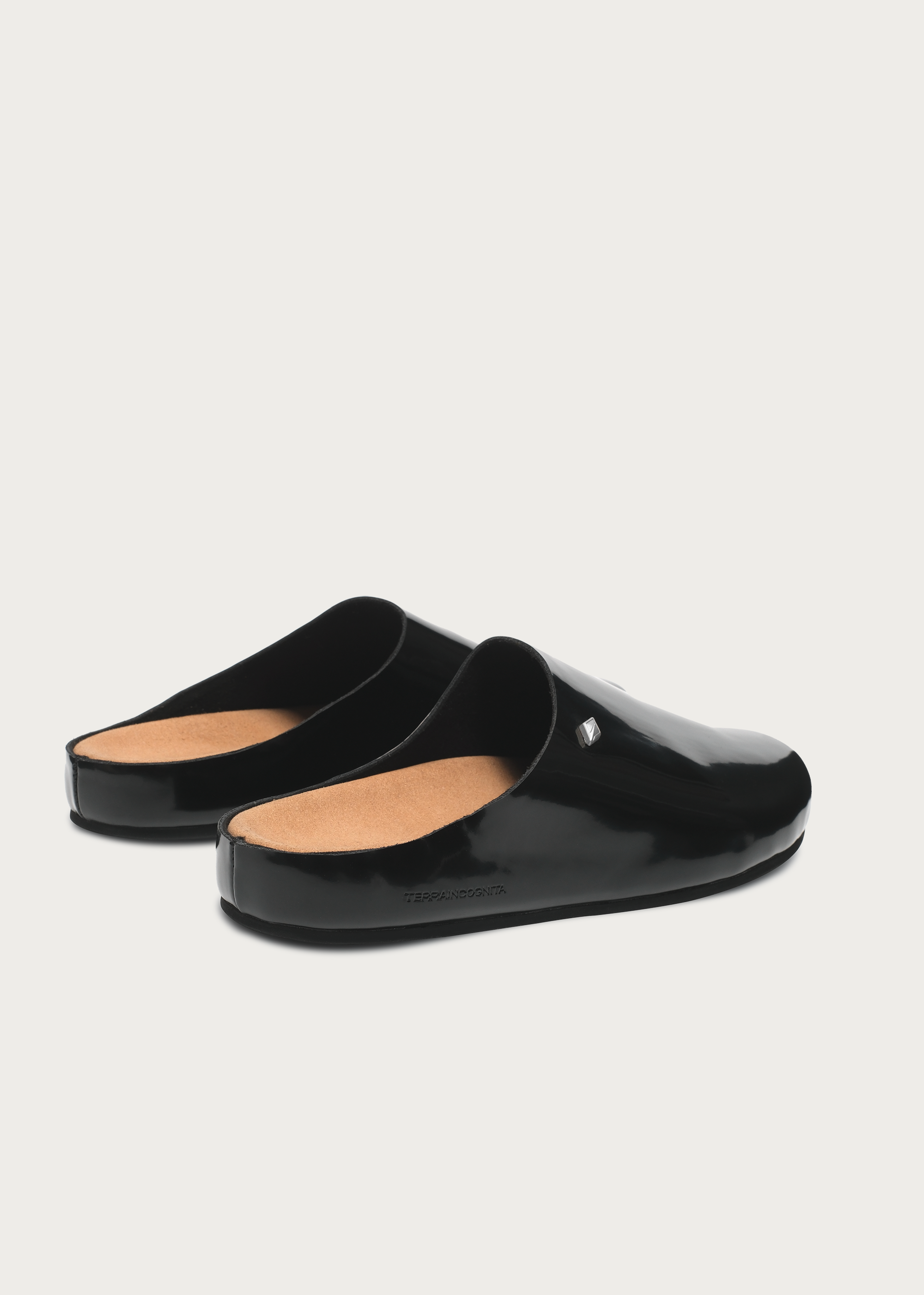 Clogs"Star emblem3.0"Glossy-black