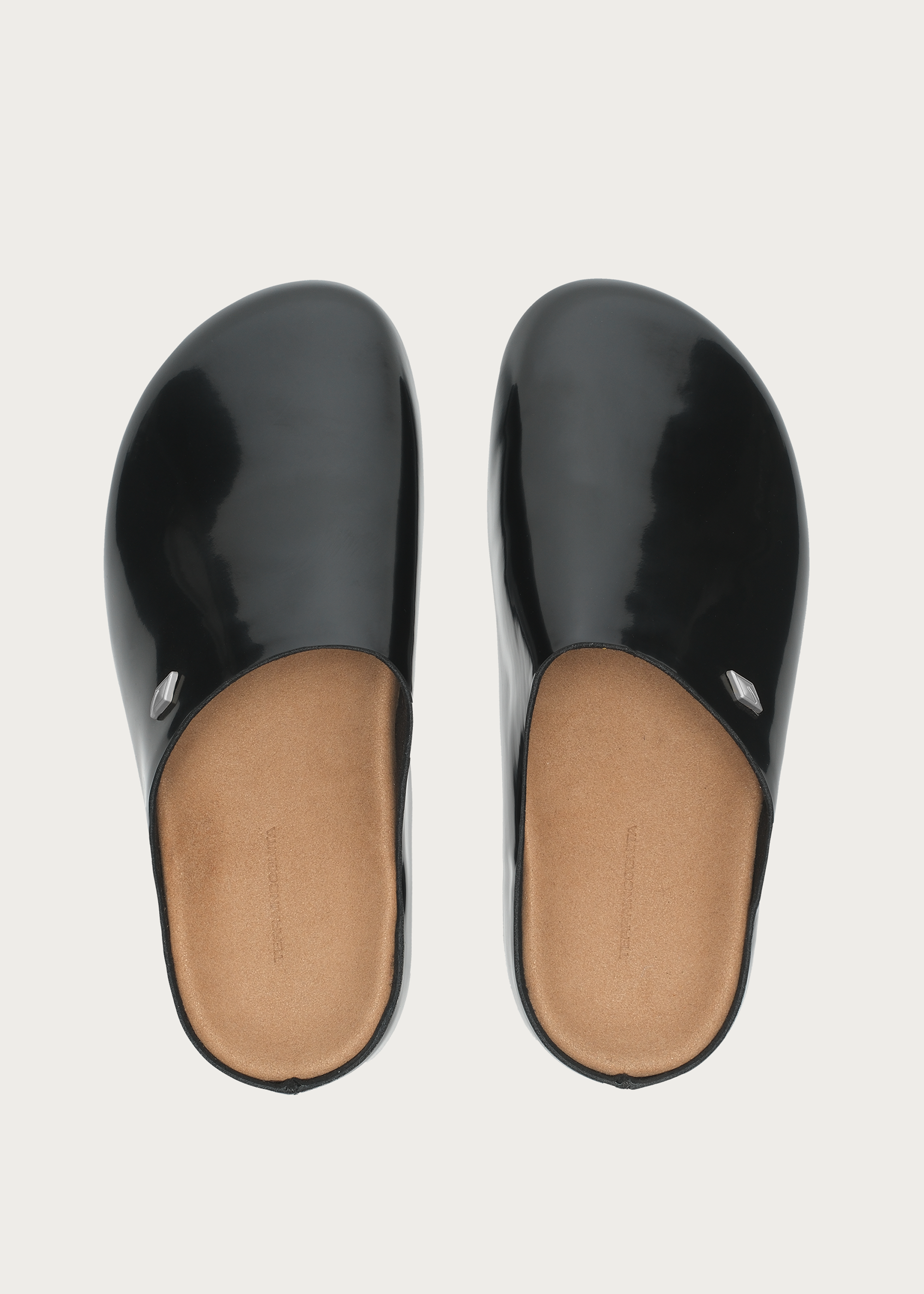 Clogs"Star emblem3.0"Glossy-black