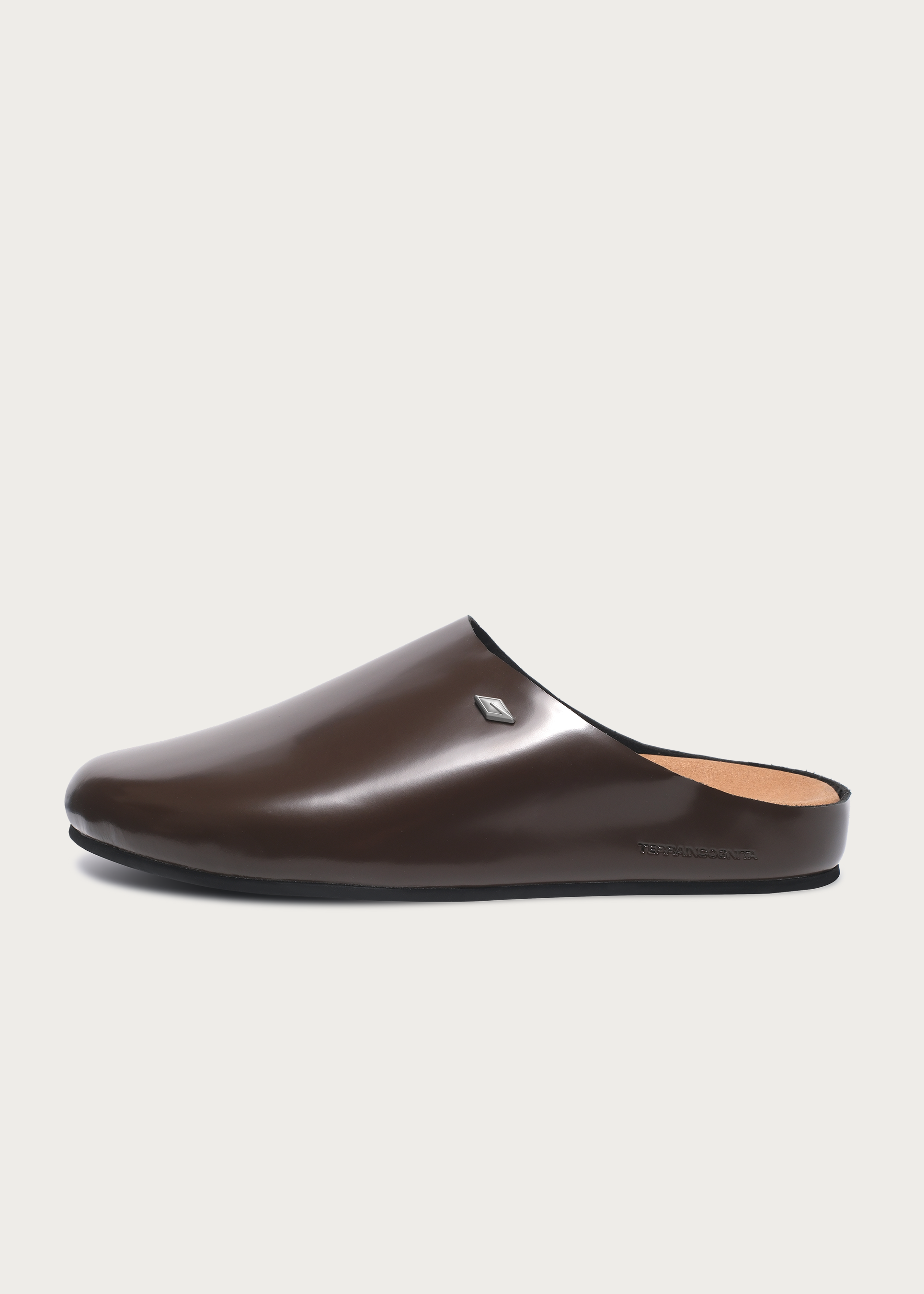 Clogs"Star emblem3.0"Glossy-brown