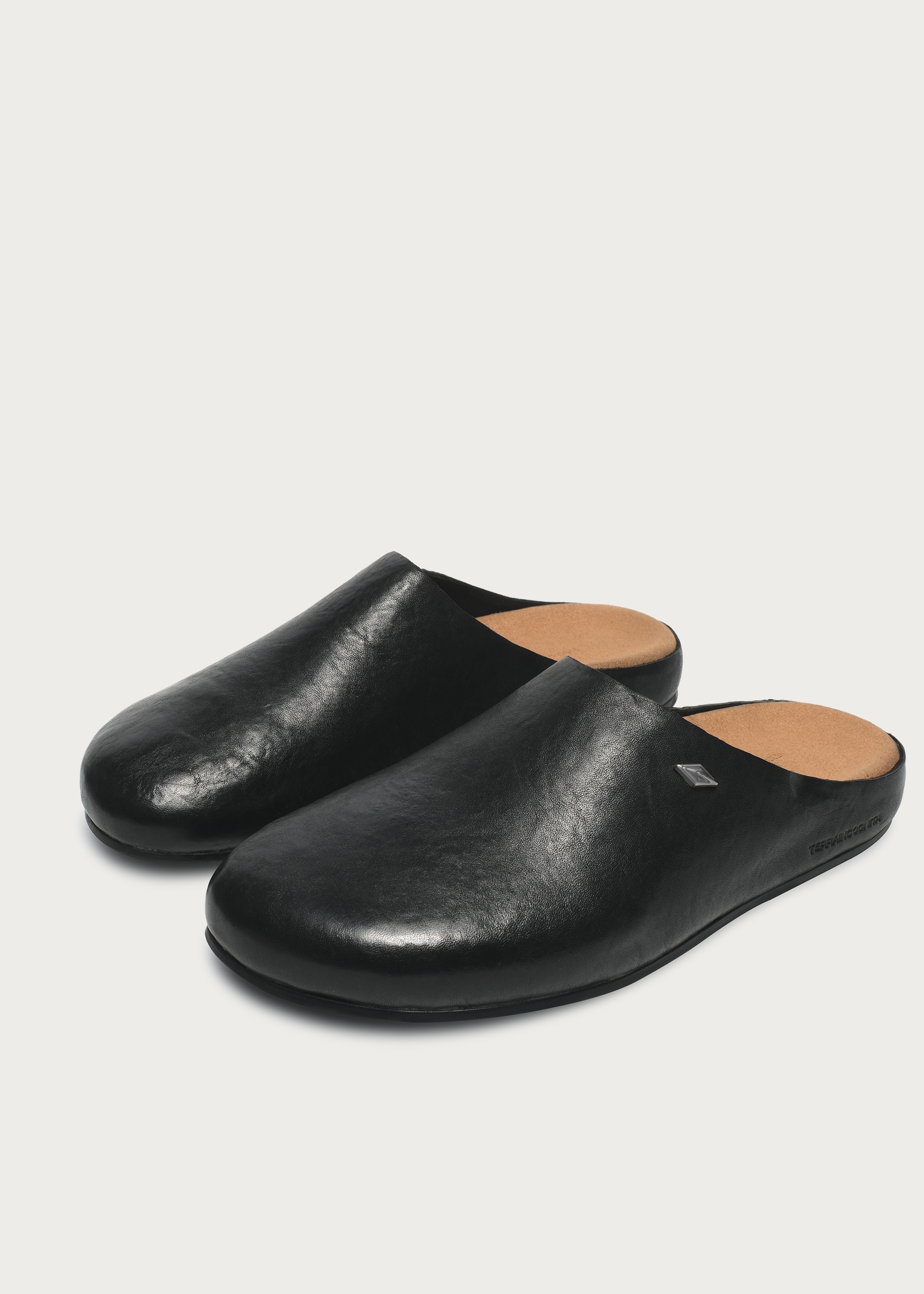 Clogs"Star emblem3.0"Textured-black