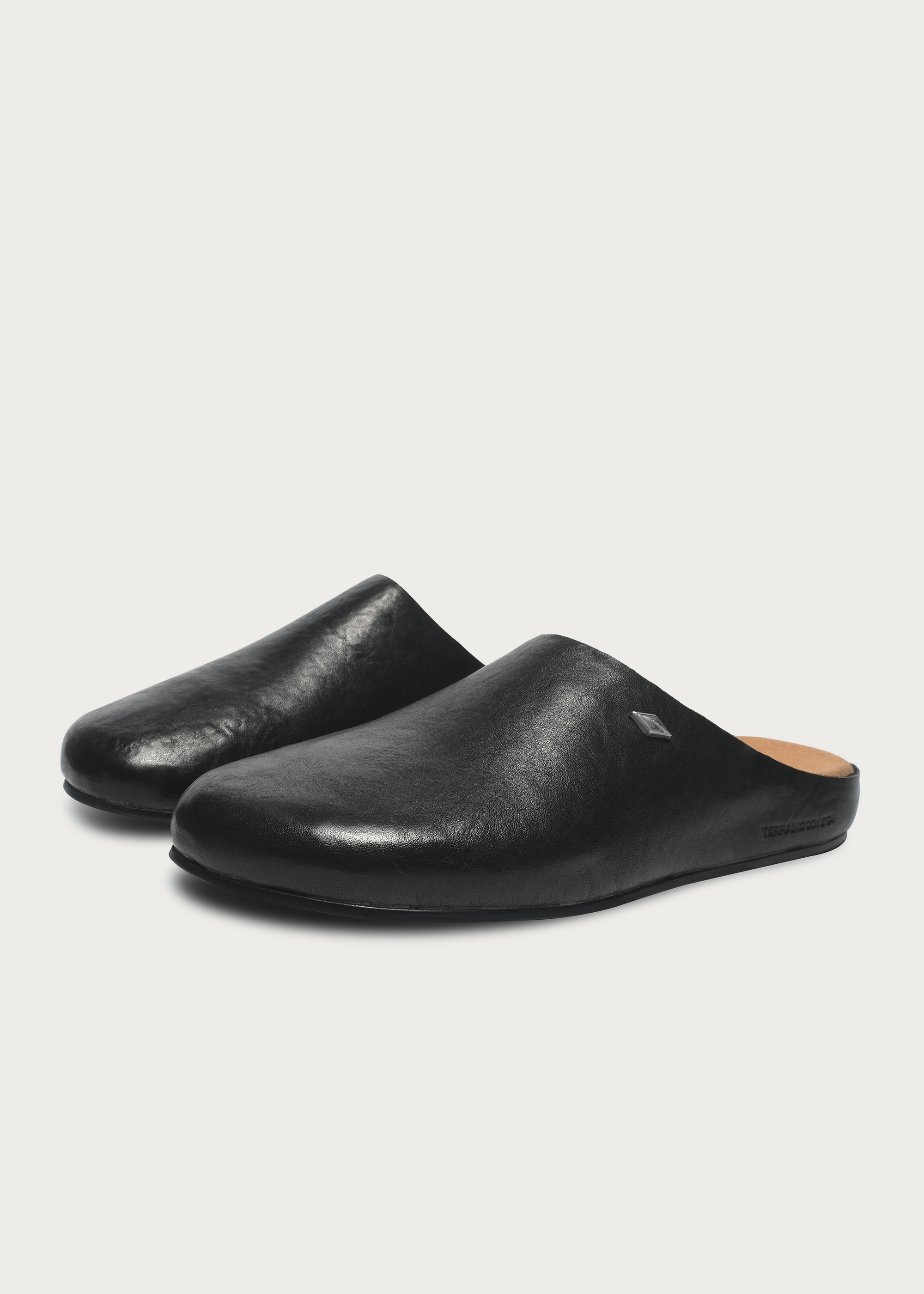 Clogs"Star emblem3.0"Textured-black