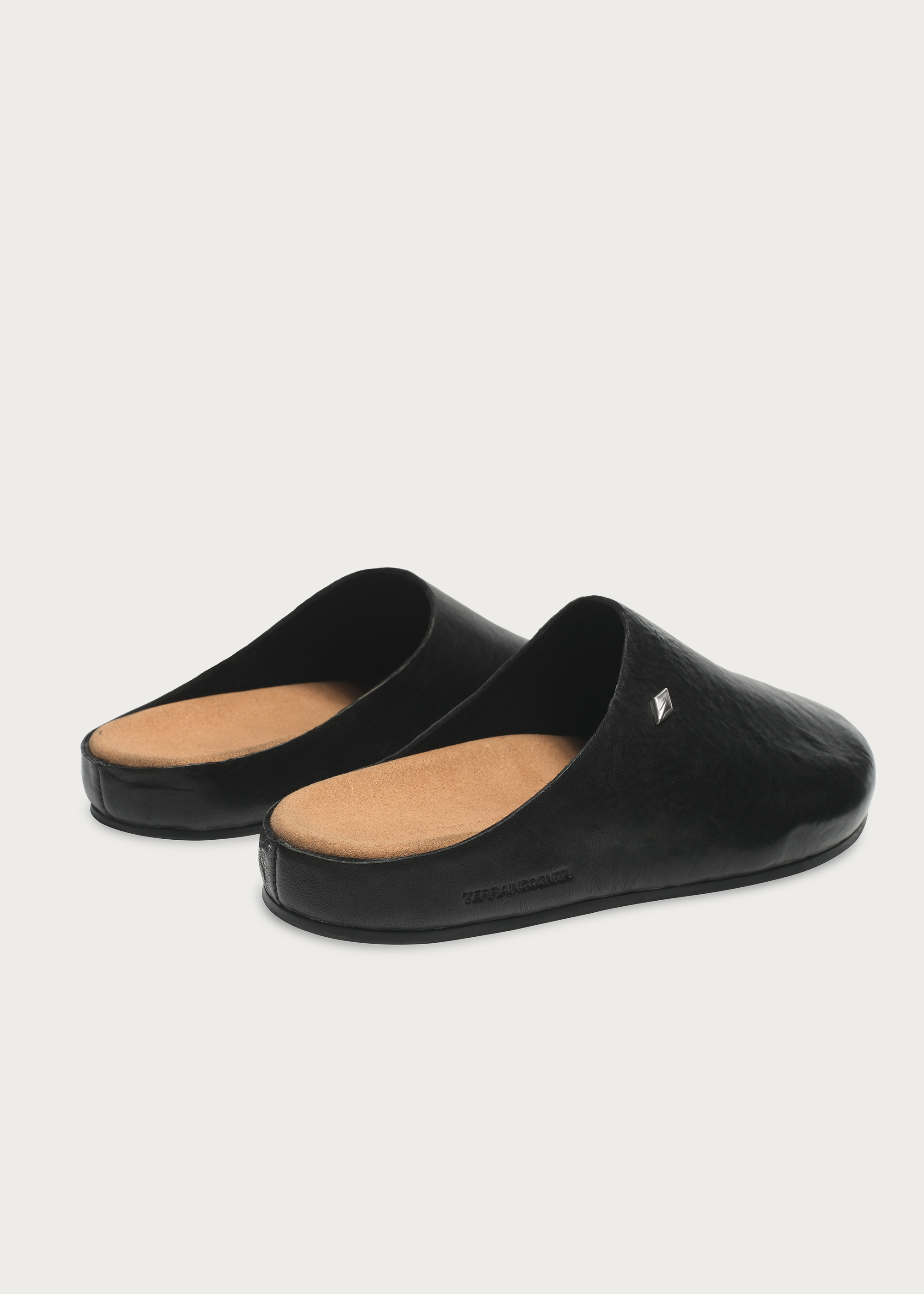 Clogs"Star emblem3.0"Textured-black