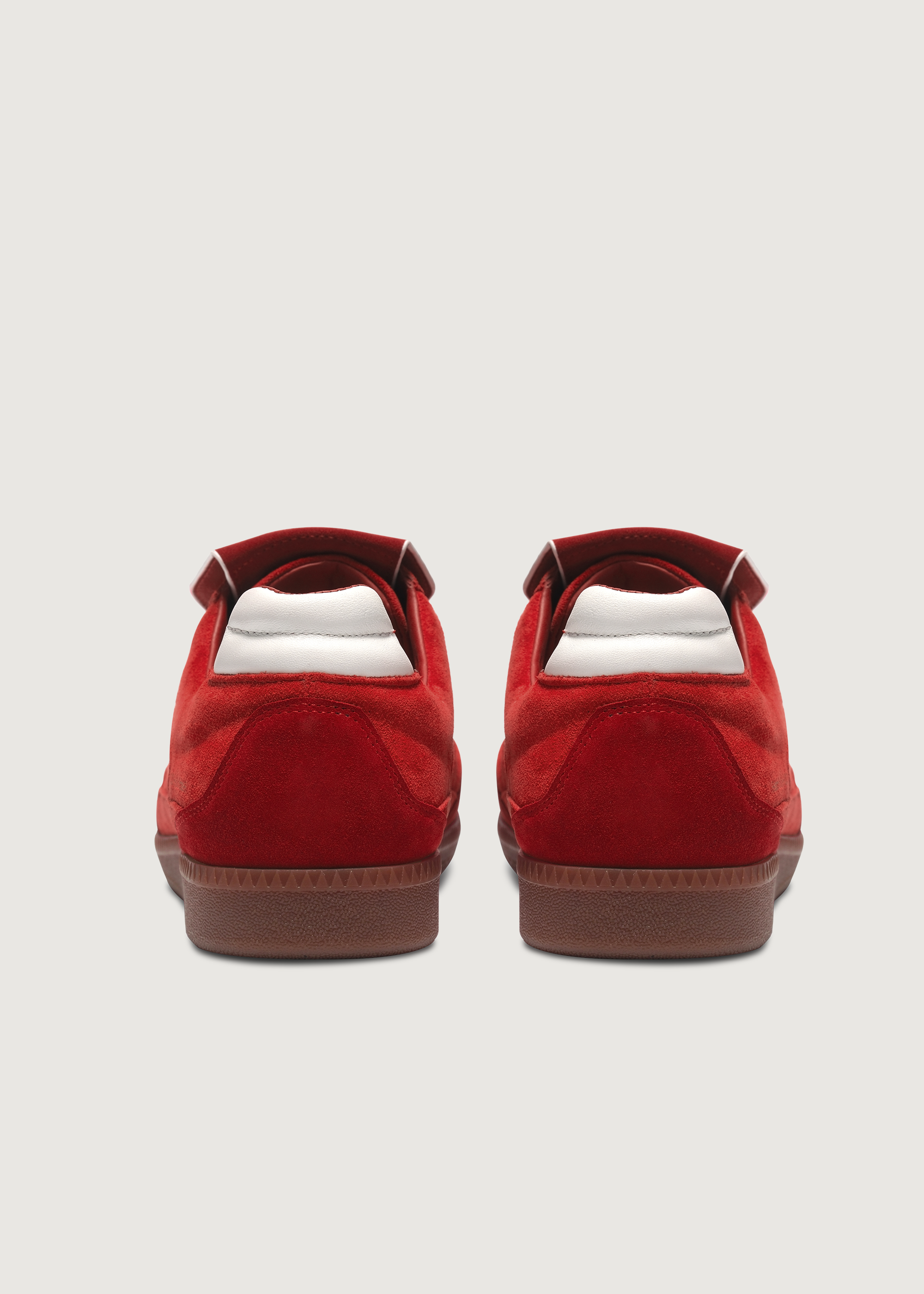 Ramble Suede Bordeaux red