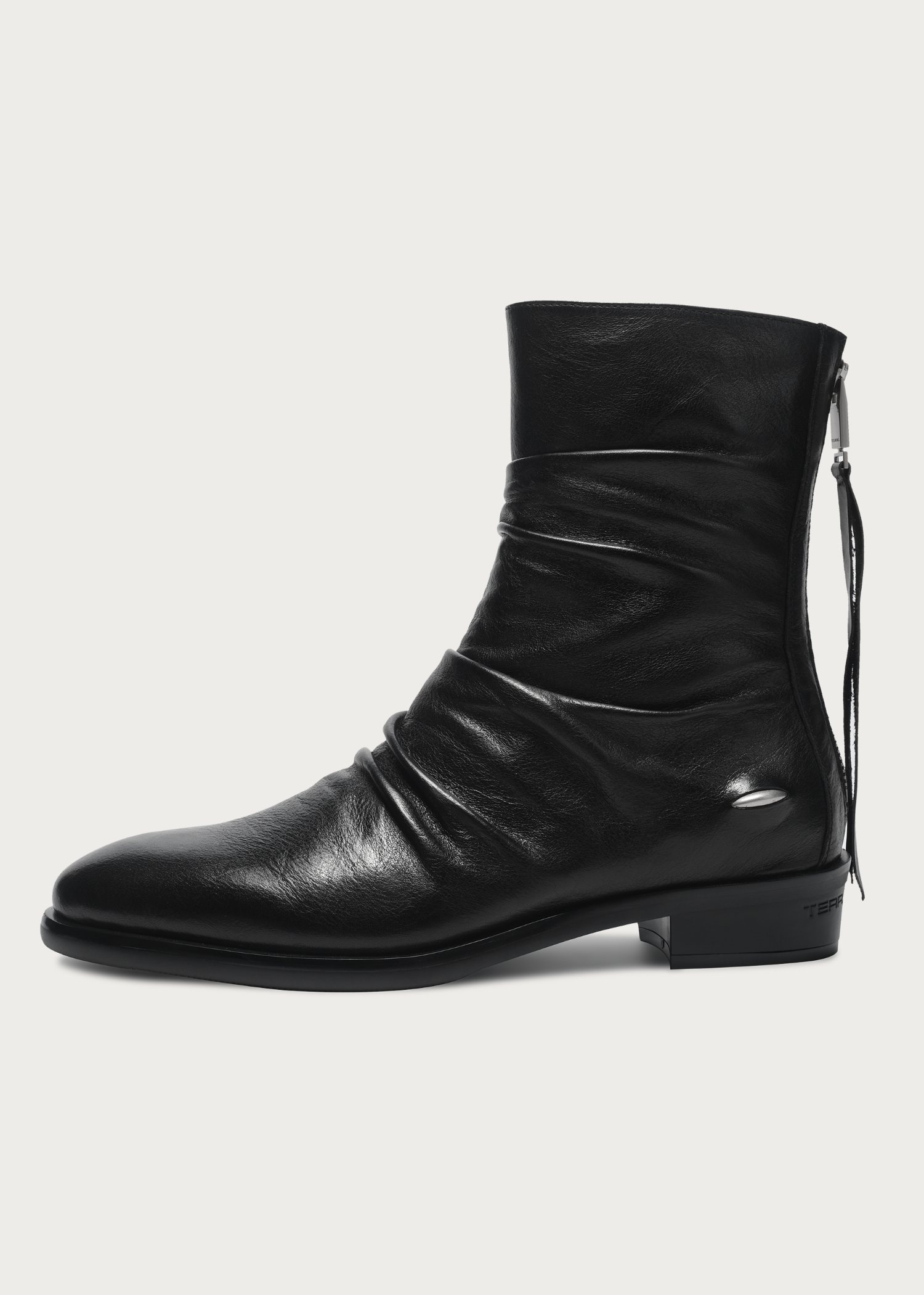 Ankle boots Ruched Full-Grain Horsehide