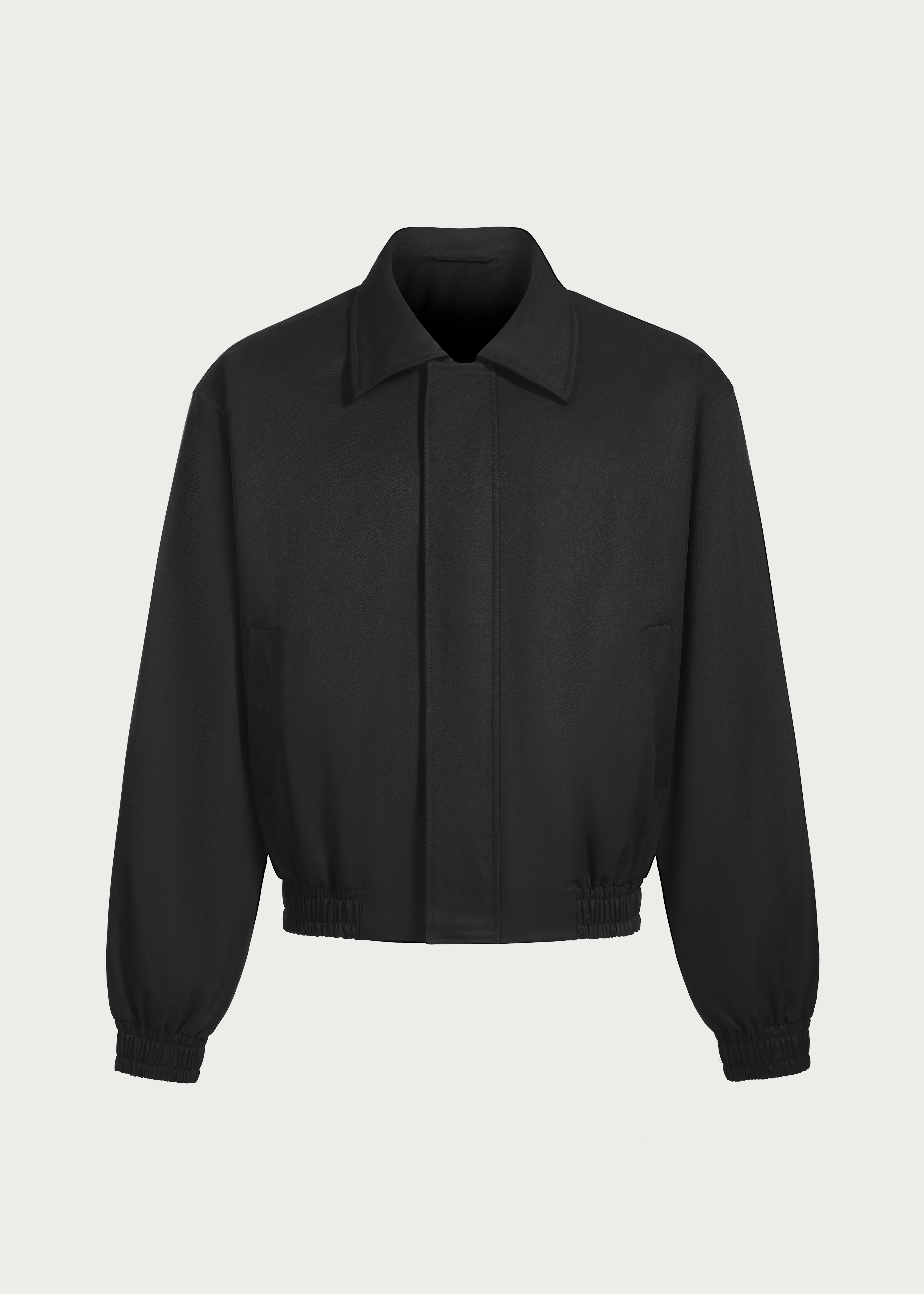 90% White Duck Down Lightweight Warm Jacket Black