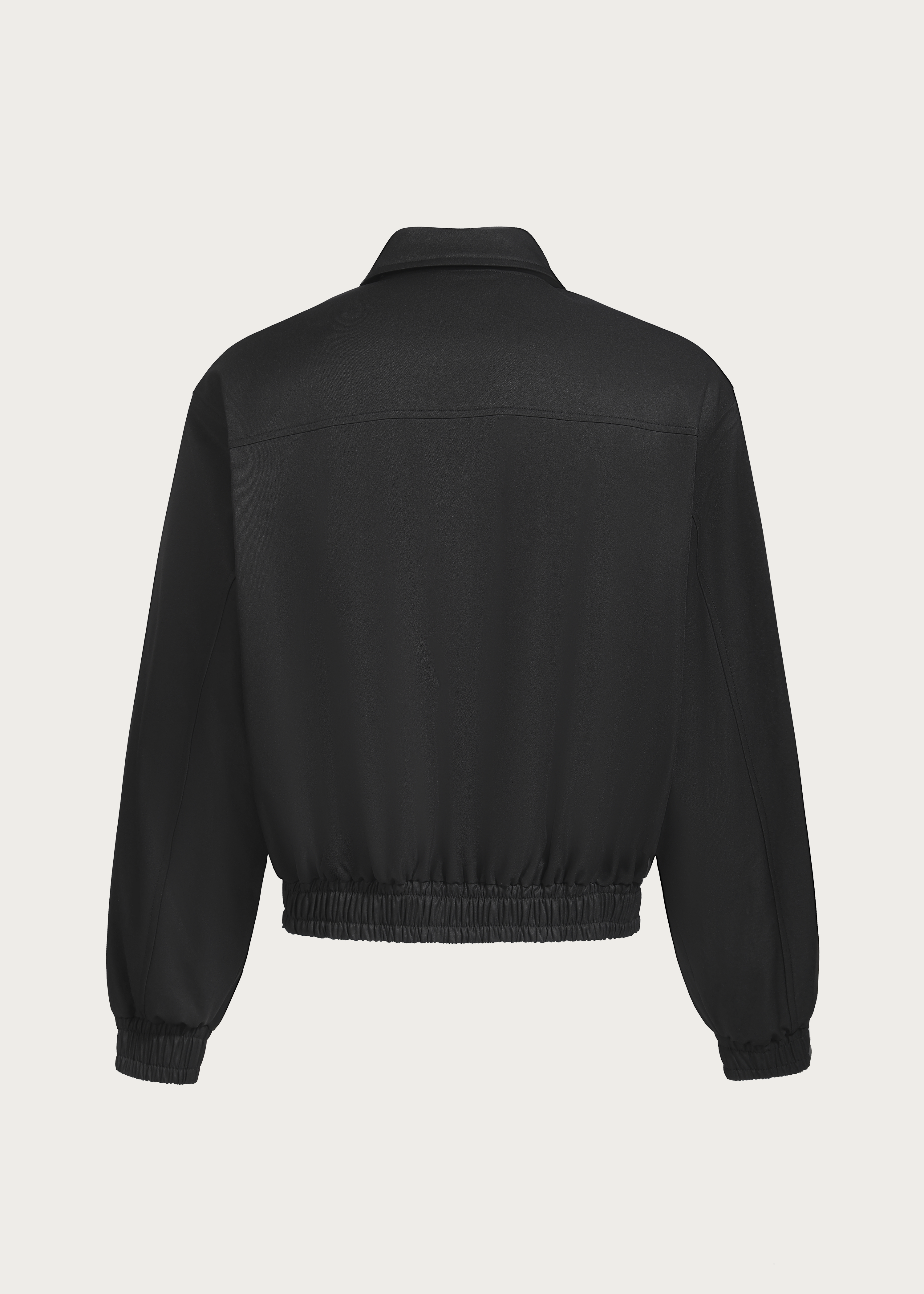 90% White Duck Down Lightweight Warm Jacket Black