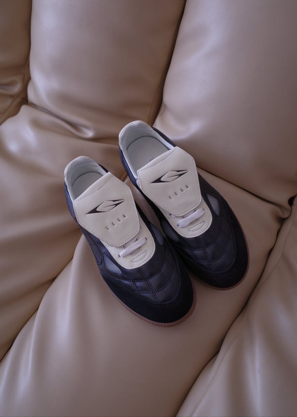 Ramble Sneakers Textured Black