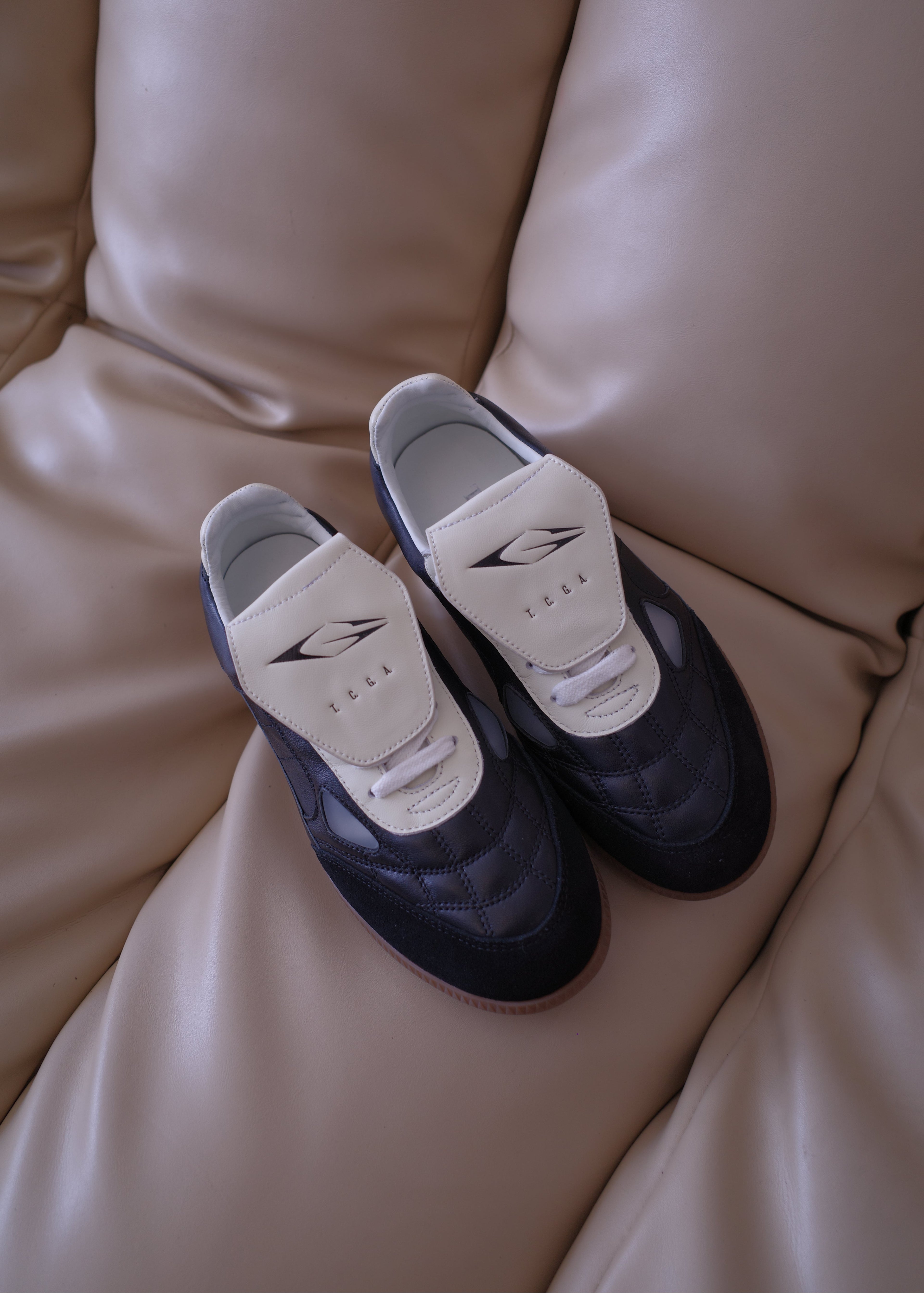 Ramble Sneakers Textured Black