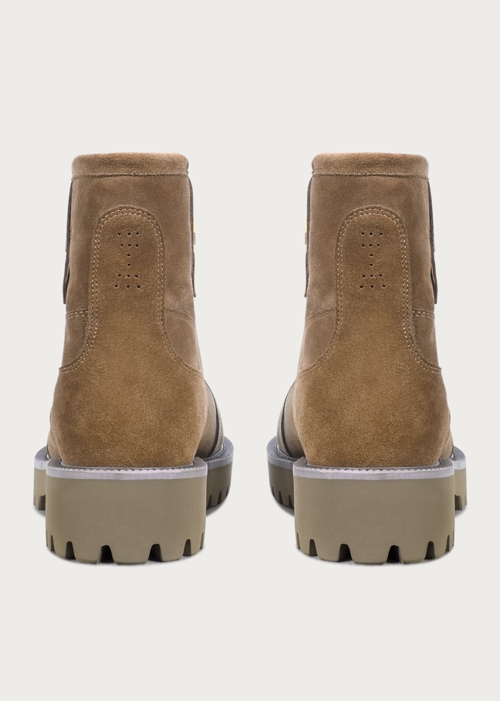 Snow boots Fleece Mid-top Light coffee-brown