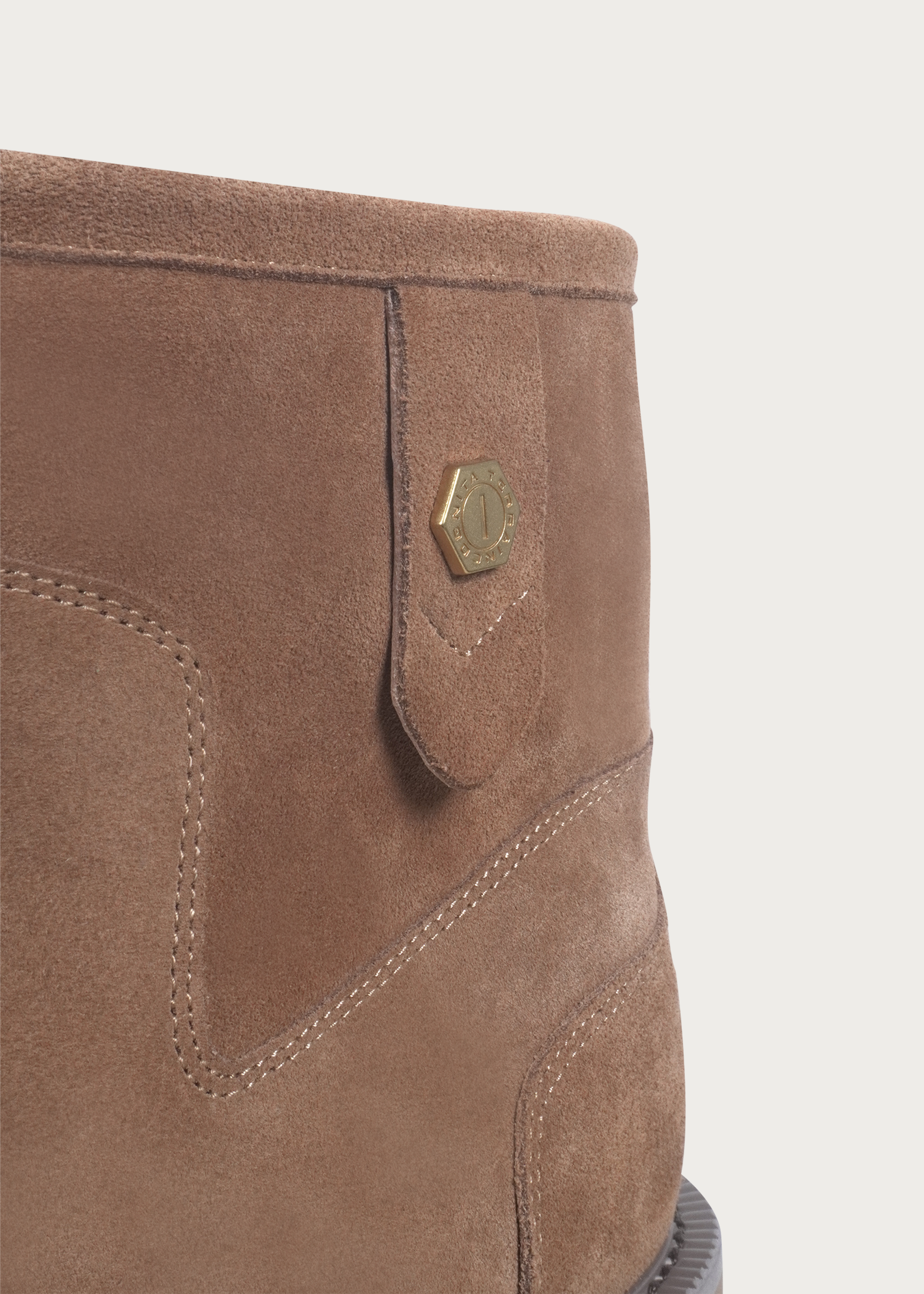 Snow boots Fleece Mid-top Light coffee-brown