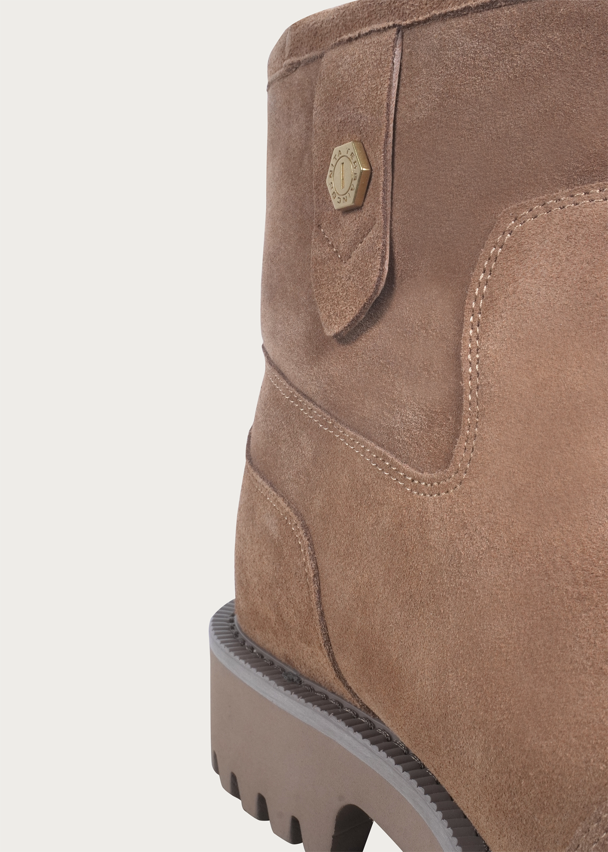 Snow boots Fleece Mid-top Light coffee-brown