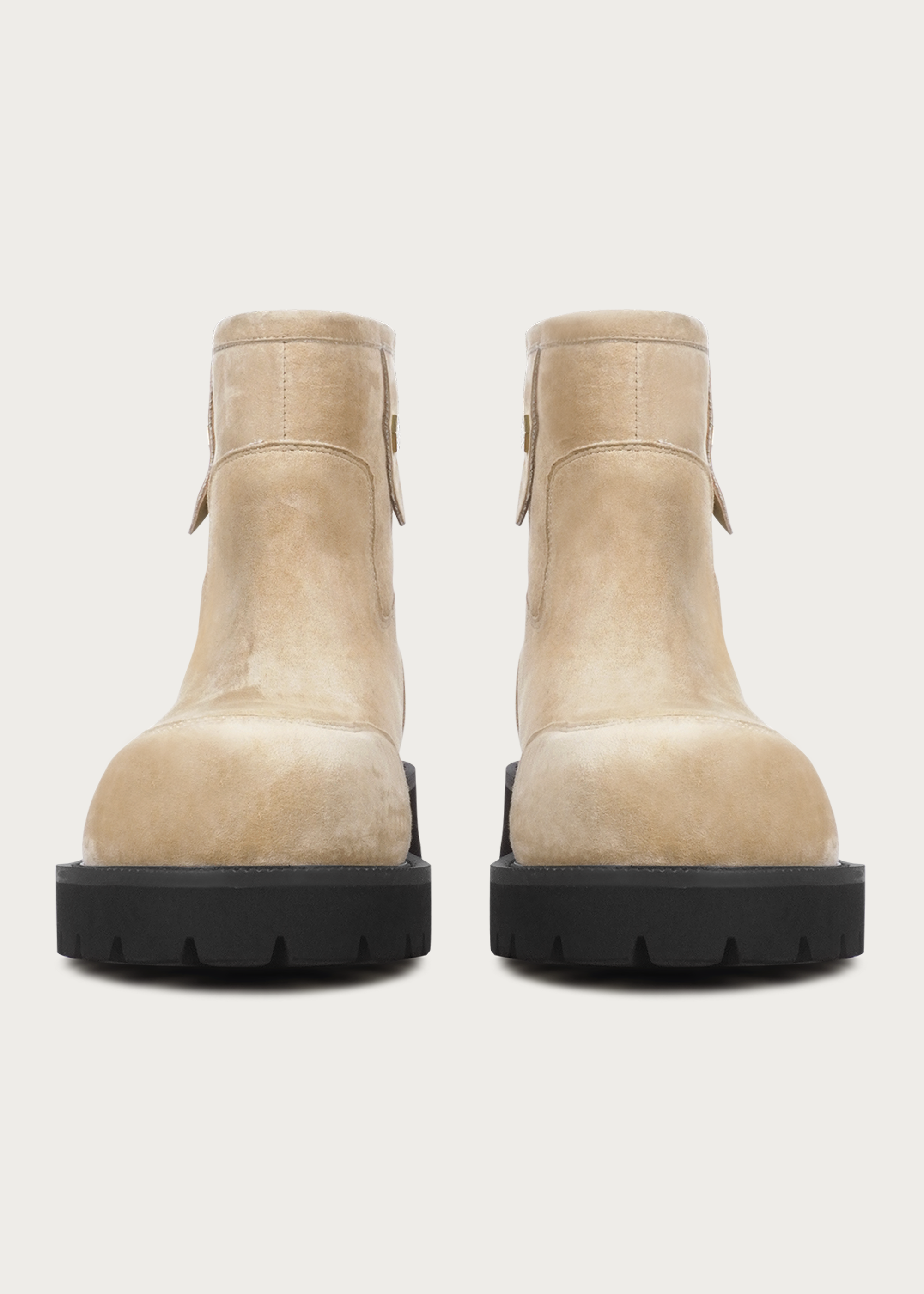 Snow boots Fleece Mid-top Light cream-brown