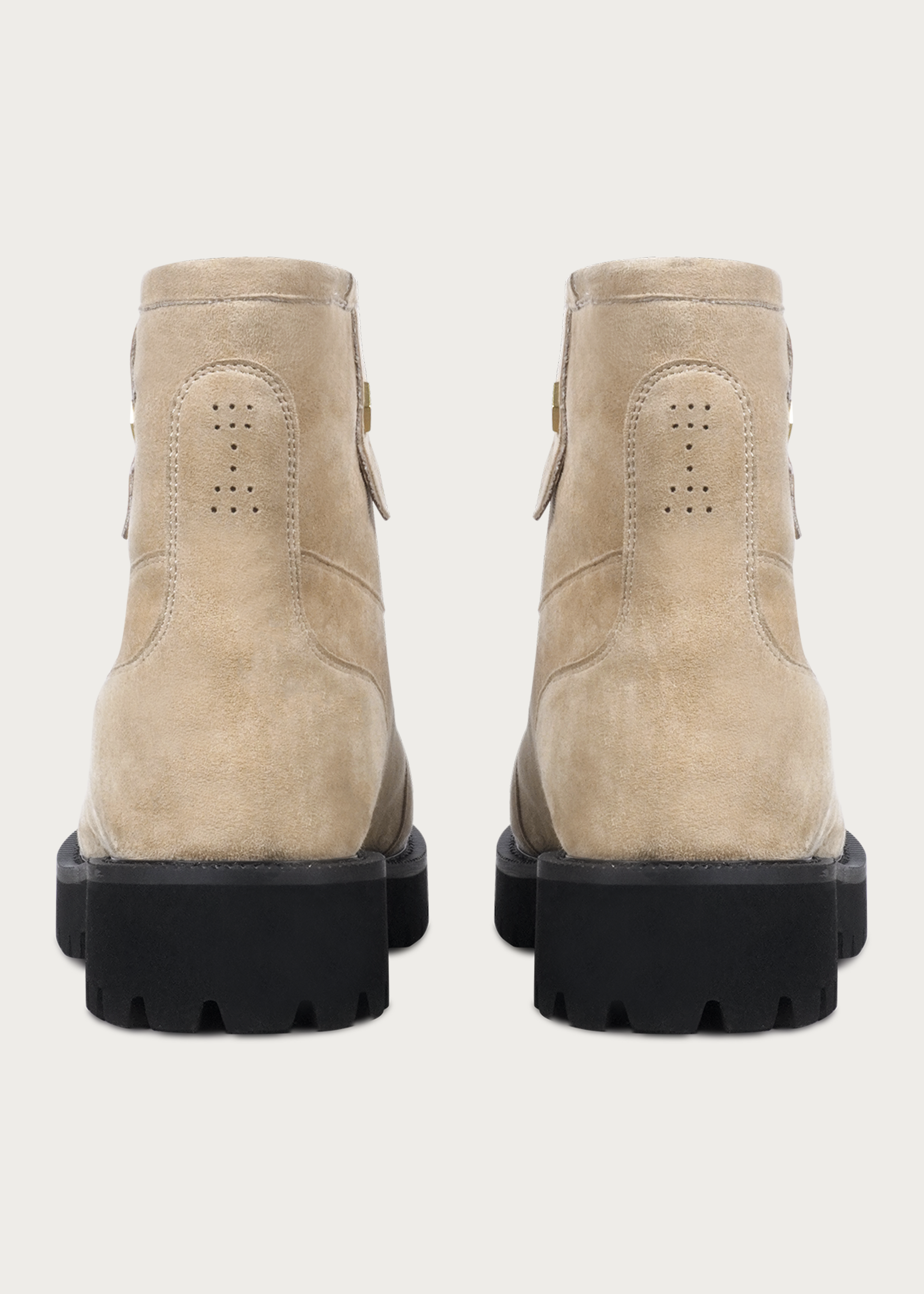 Snow boots Fleece Mid-top Light cream-brown