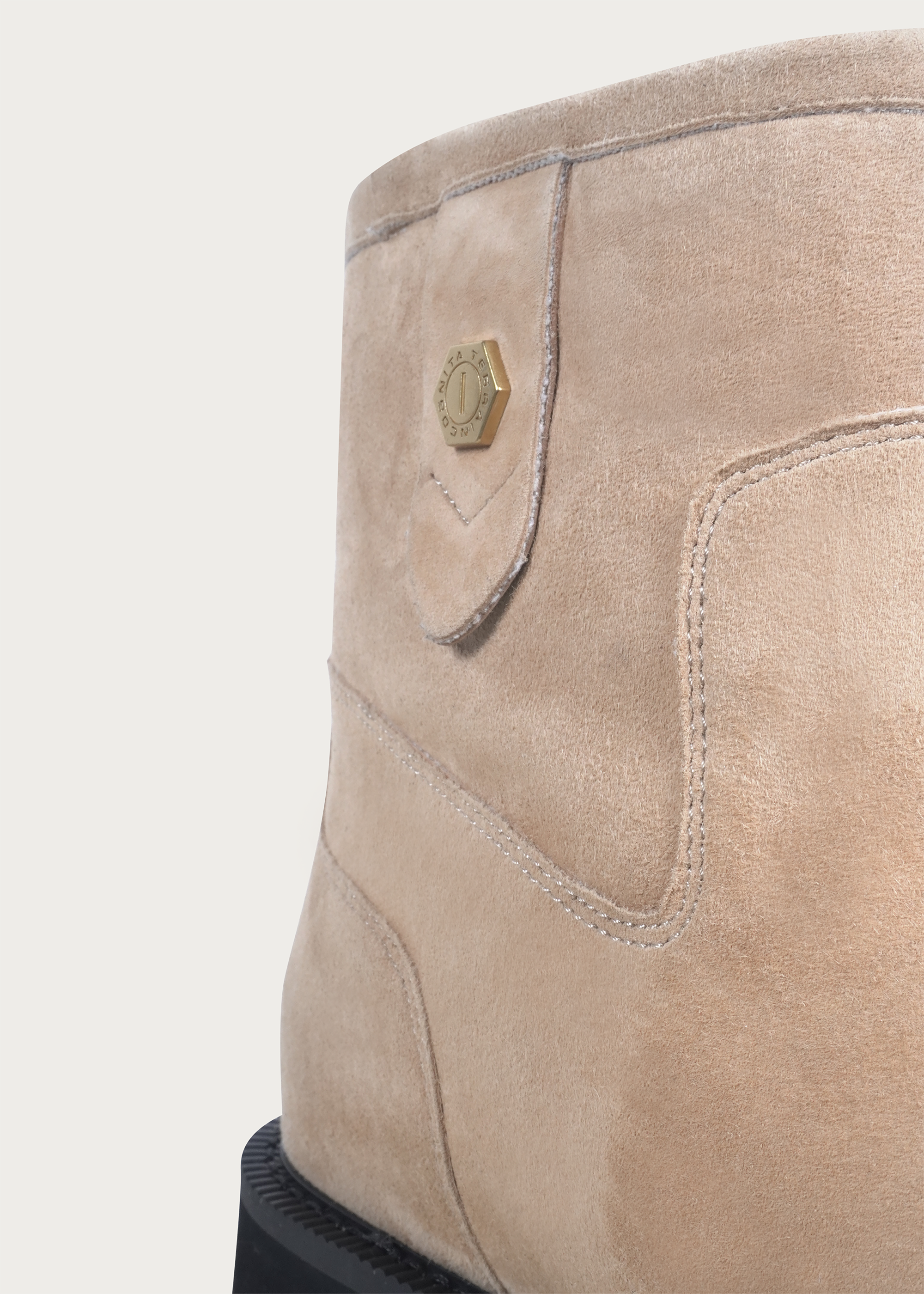 Snow boots Fleece Mid-top Light cream-brown