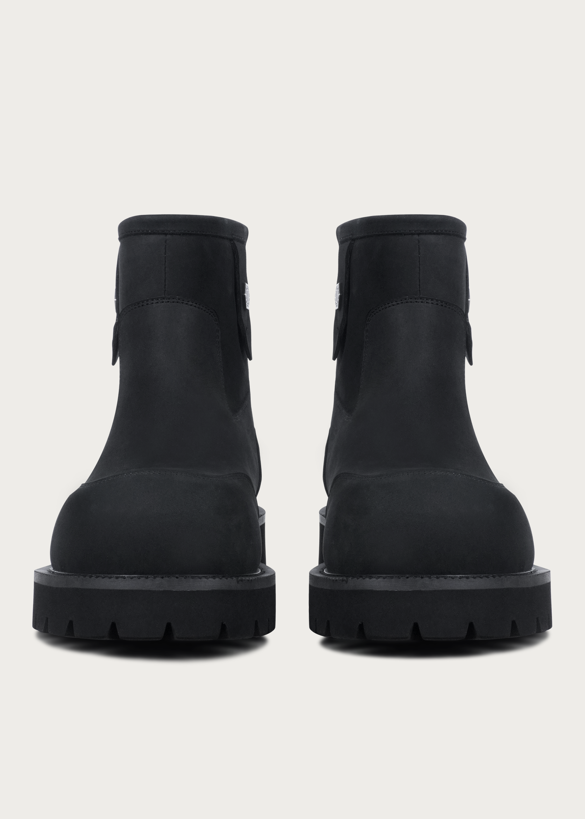 Snow boots Fleece Mid-top Matte black