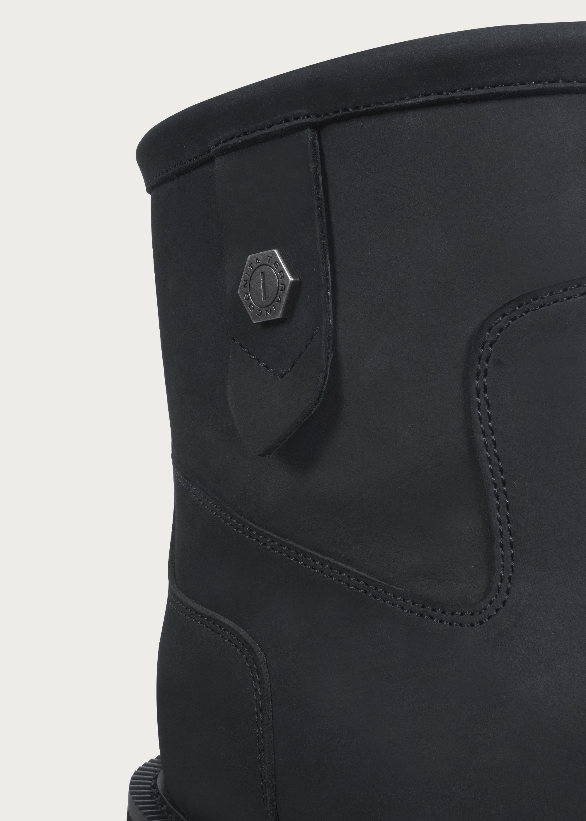 Fleece Mid-Top Snow Boots Matte Black
