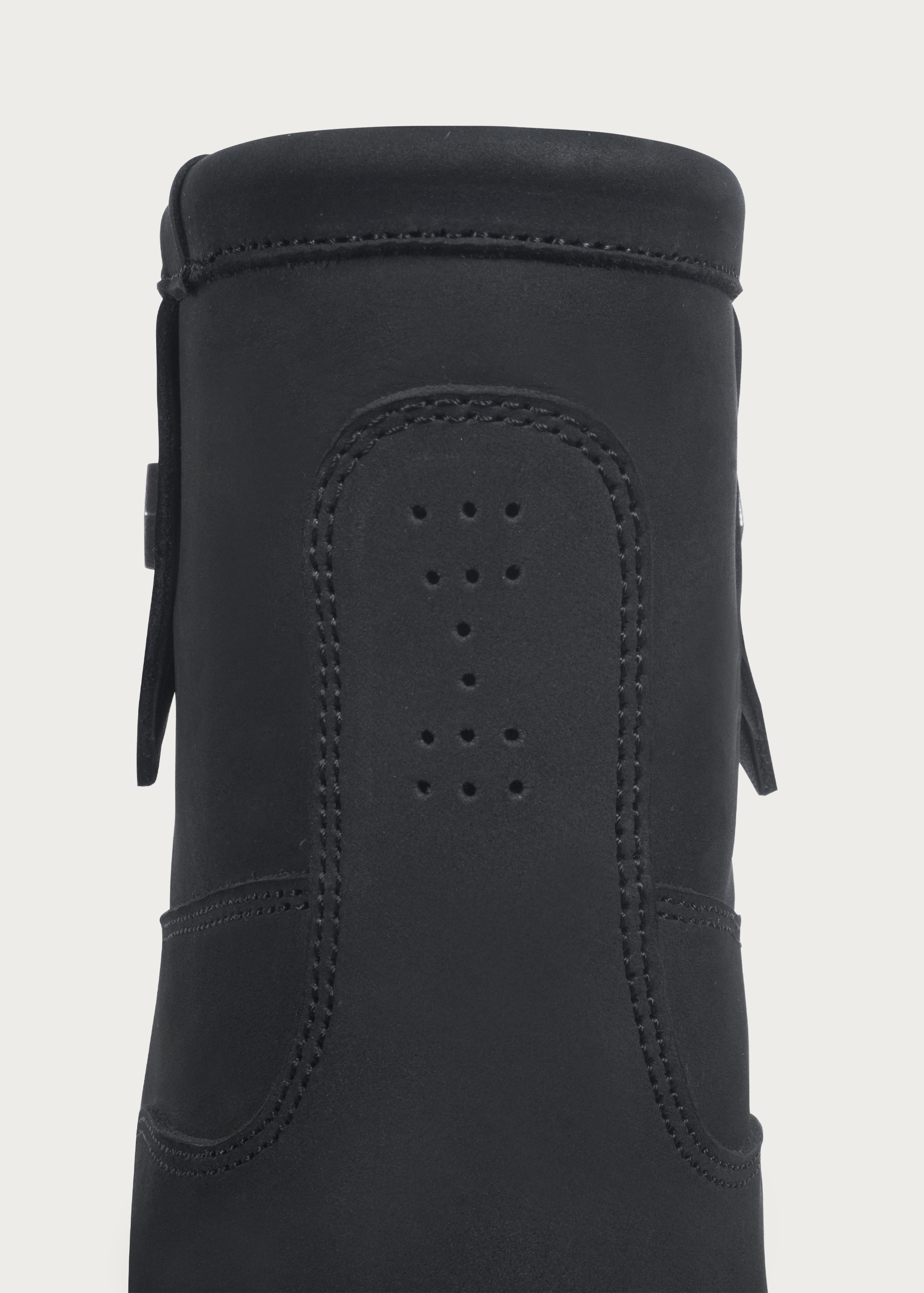 Fleece Mid-Top Snow Boots Matte Black