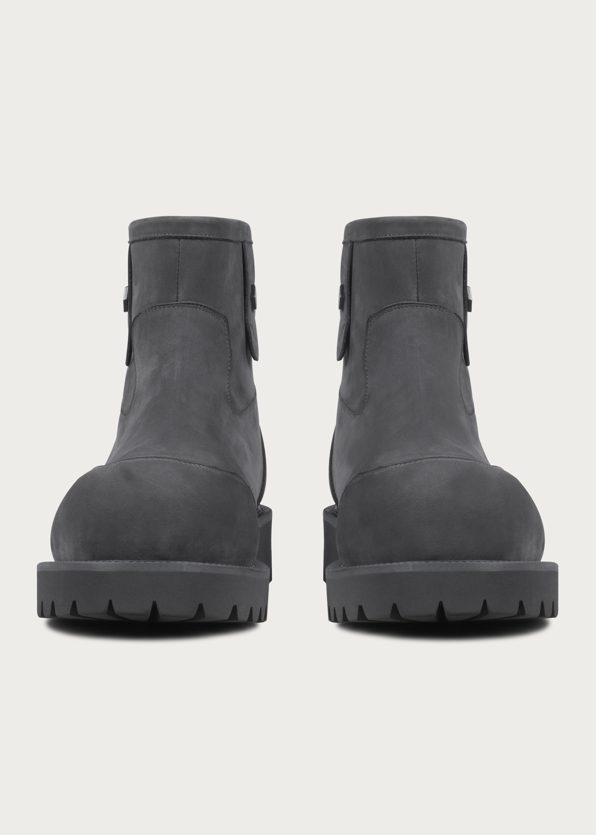 Snow boots Fleece Mid-top Misty gray