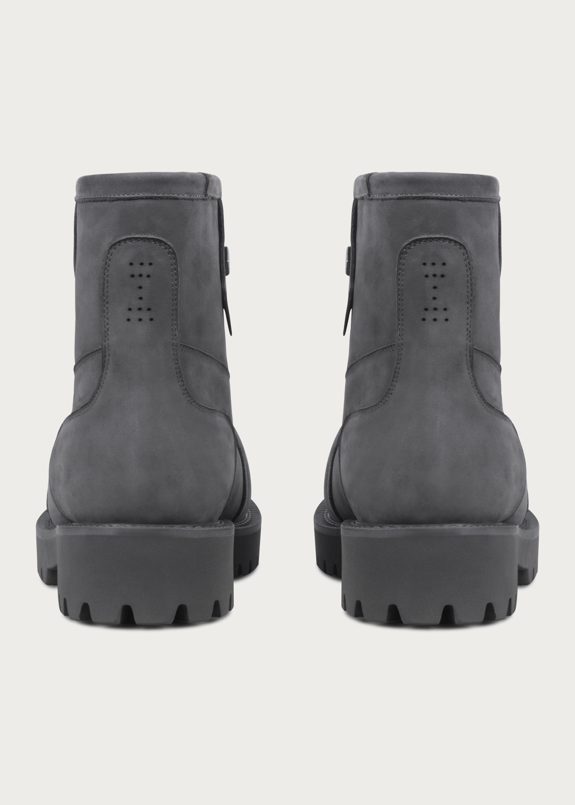 Snow boots Fleece Mid-top Misty gray