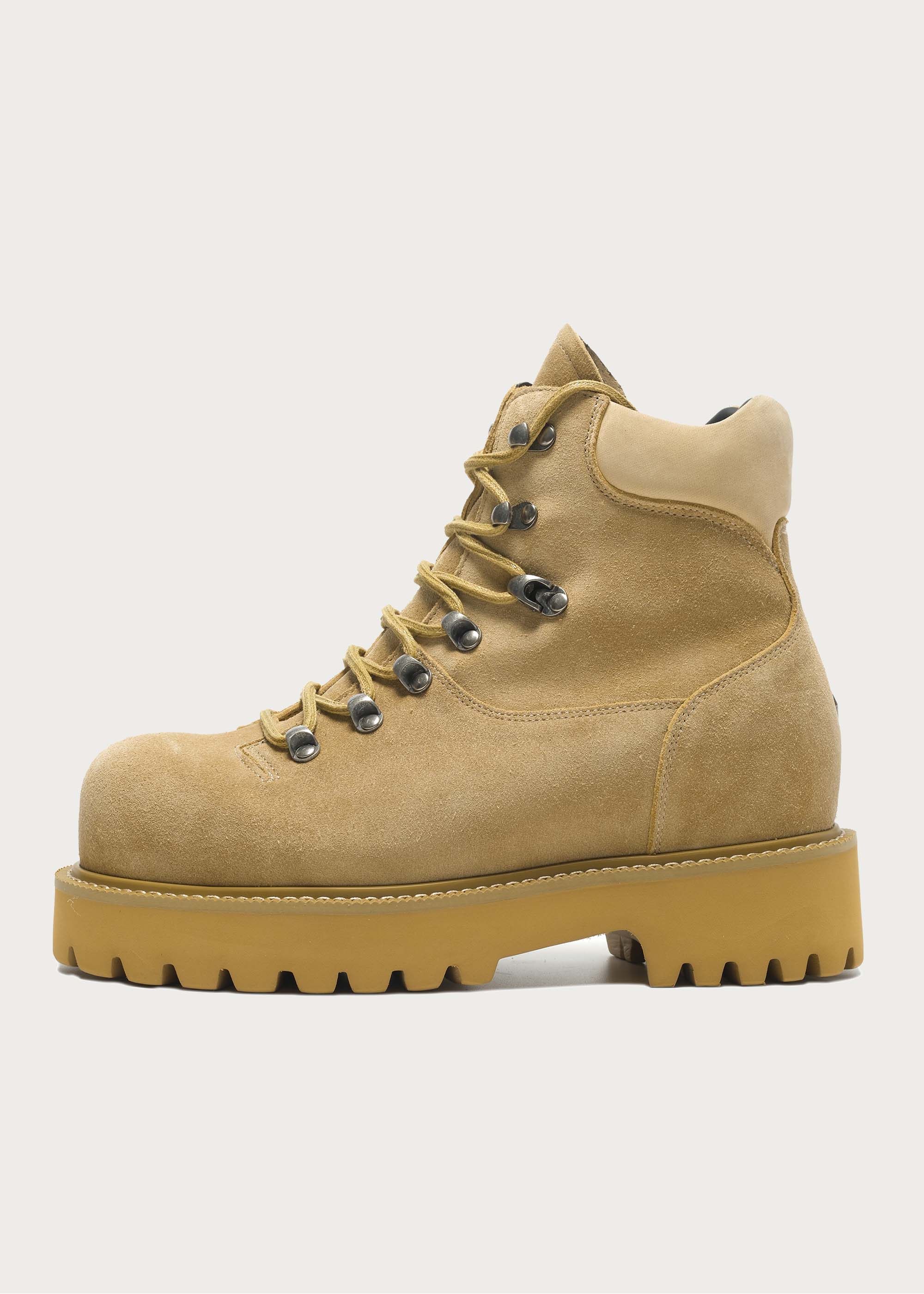 Hiking Work Style Fashion boots Khaki