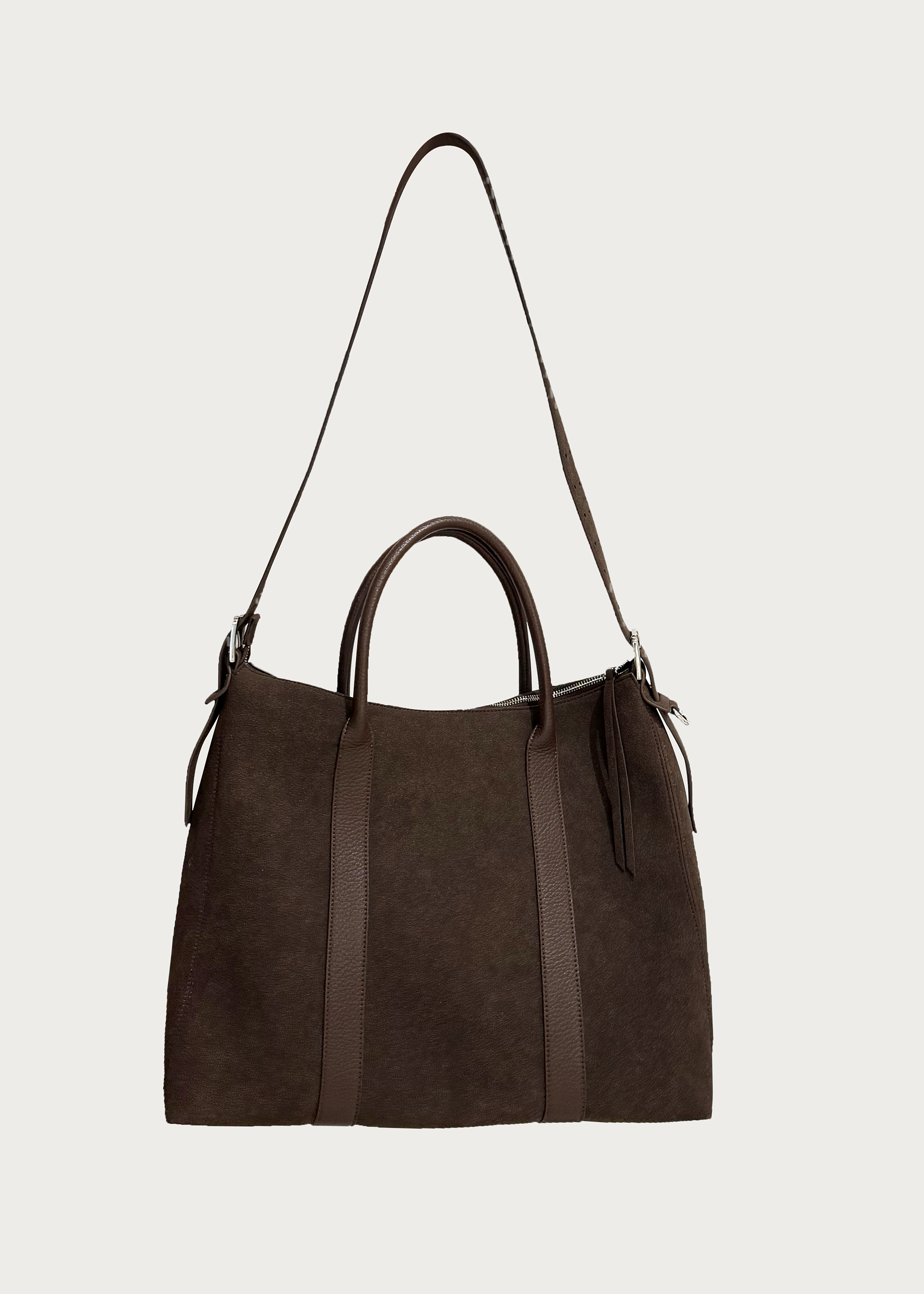 Patchwork Tote Bag Red