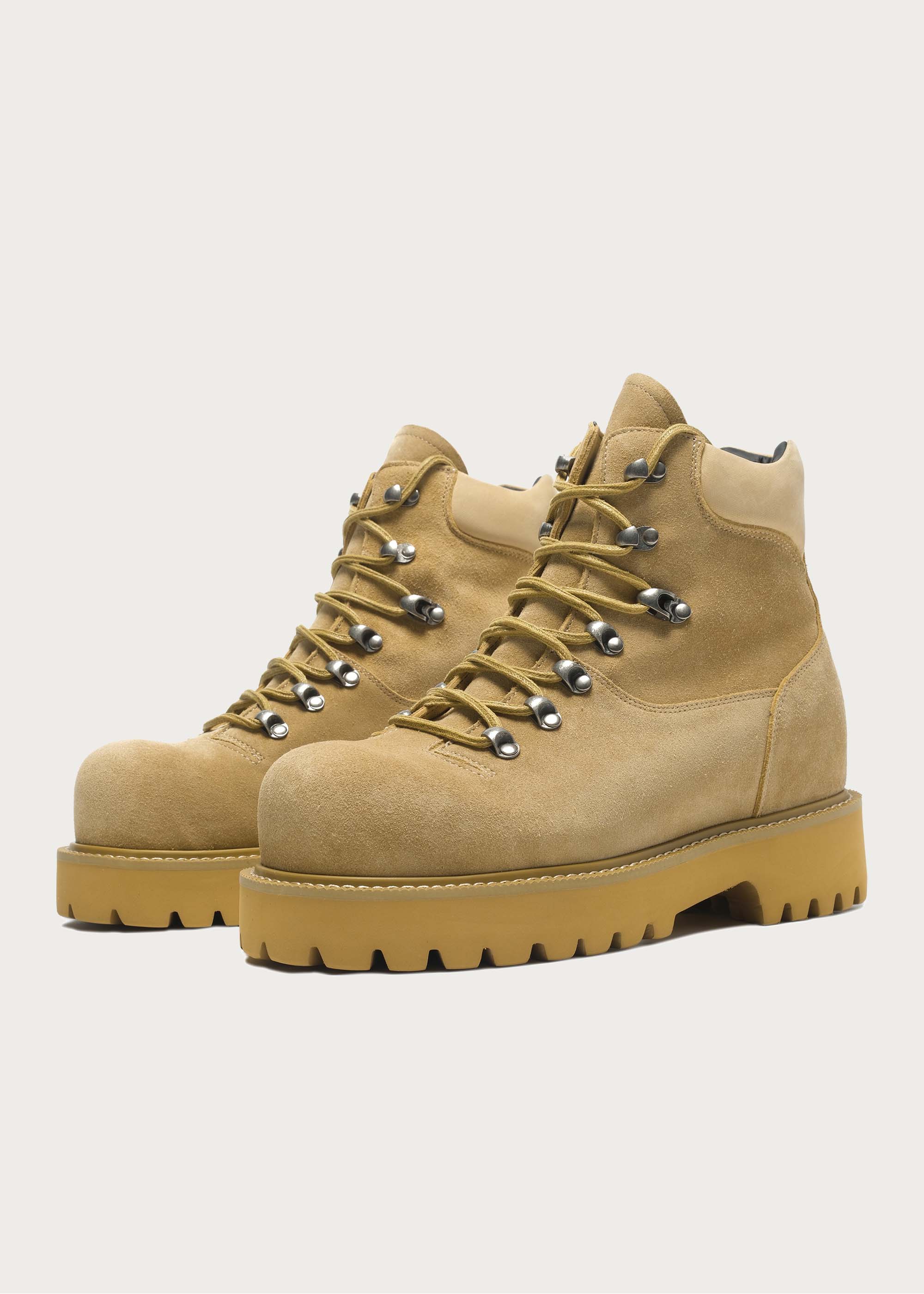 Hiking Work Style Fashion boots Khaki
